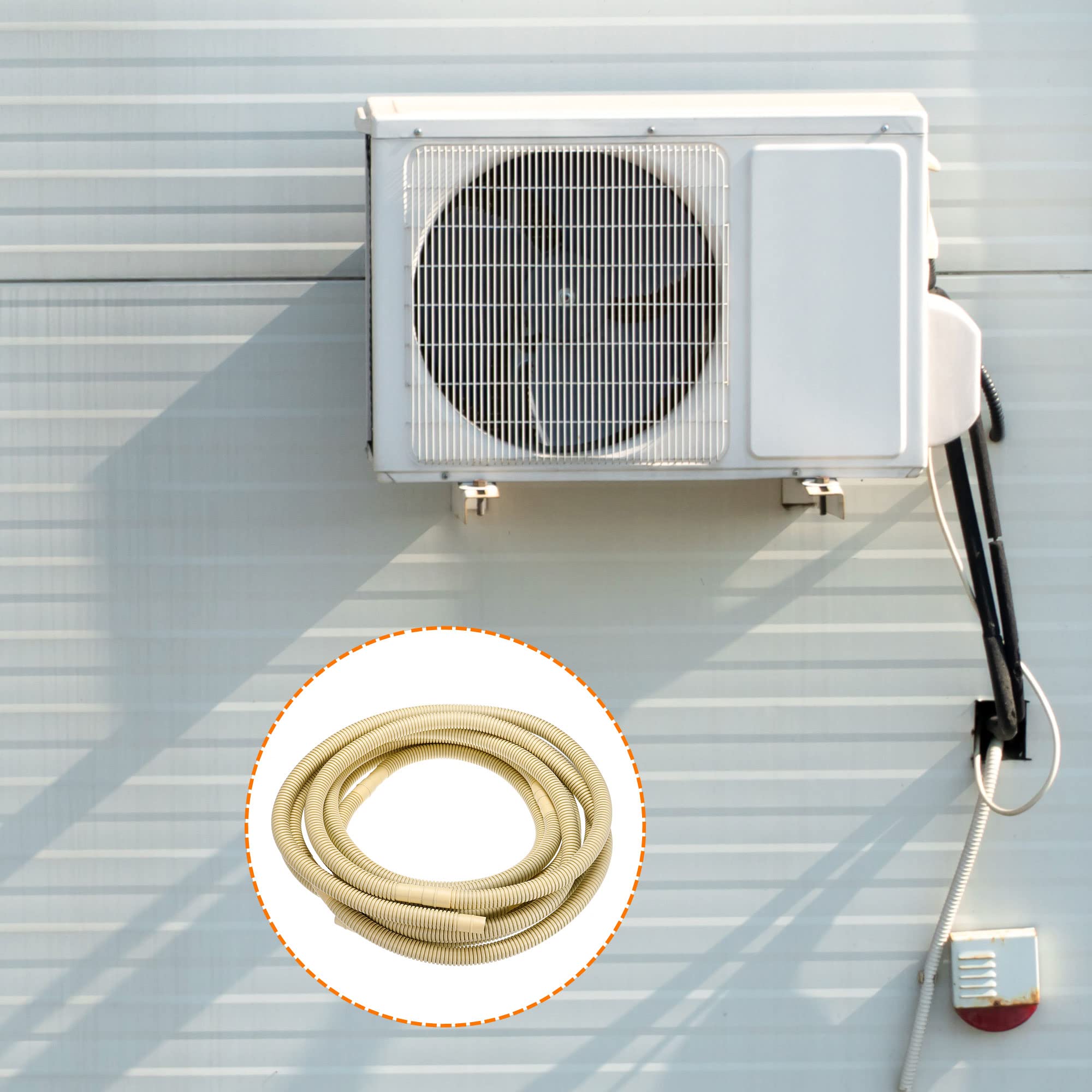 Amazon.co.jp: uxcell ユニバーサルエアコンドレンホース ID15mm 17mm