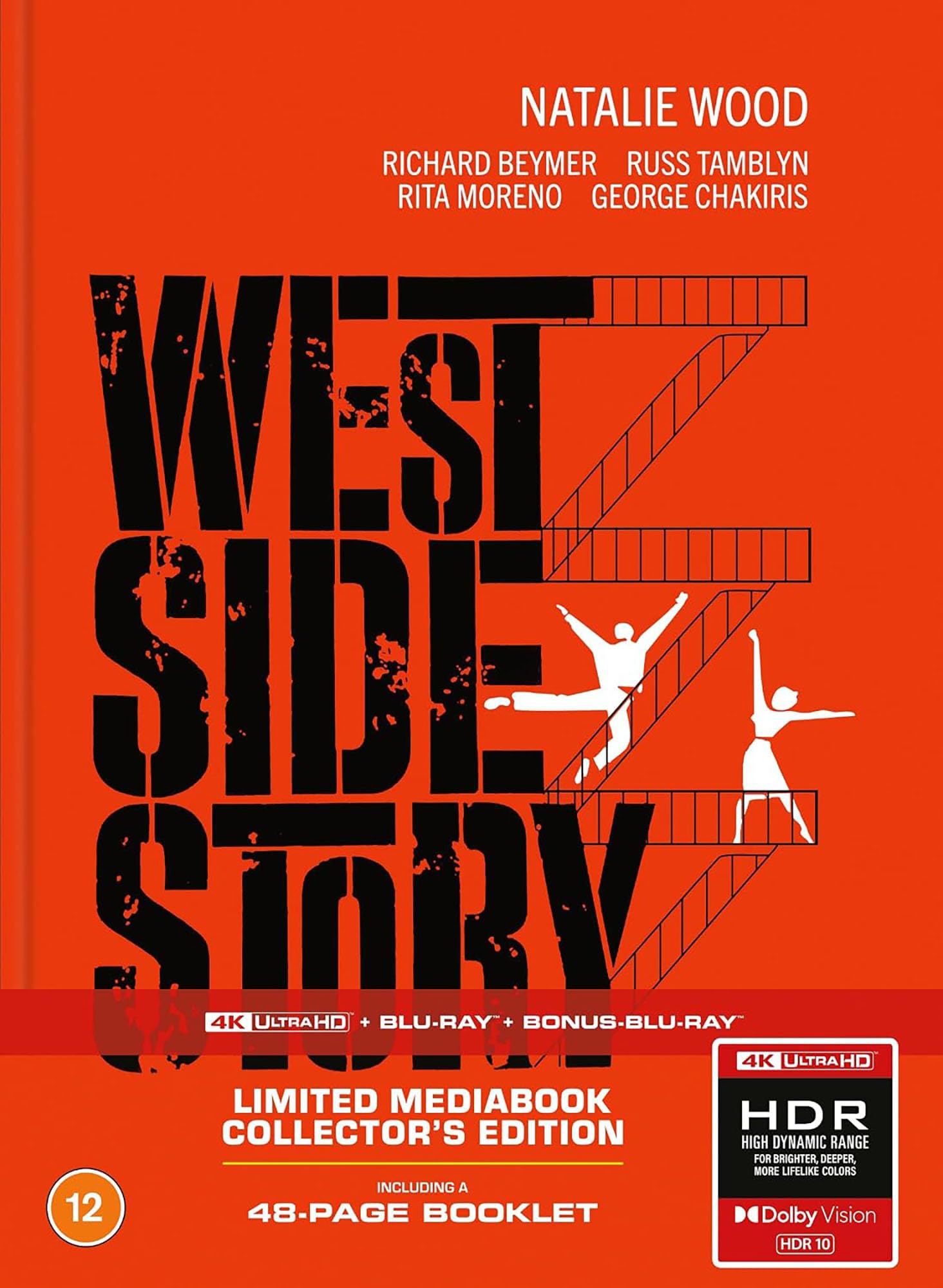 West Side Story (1961) [4K Ultra HD & Blu-Ray] Mediabook [Region B]