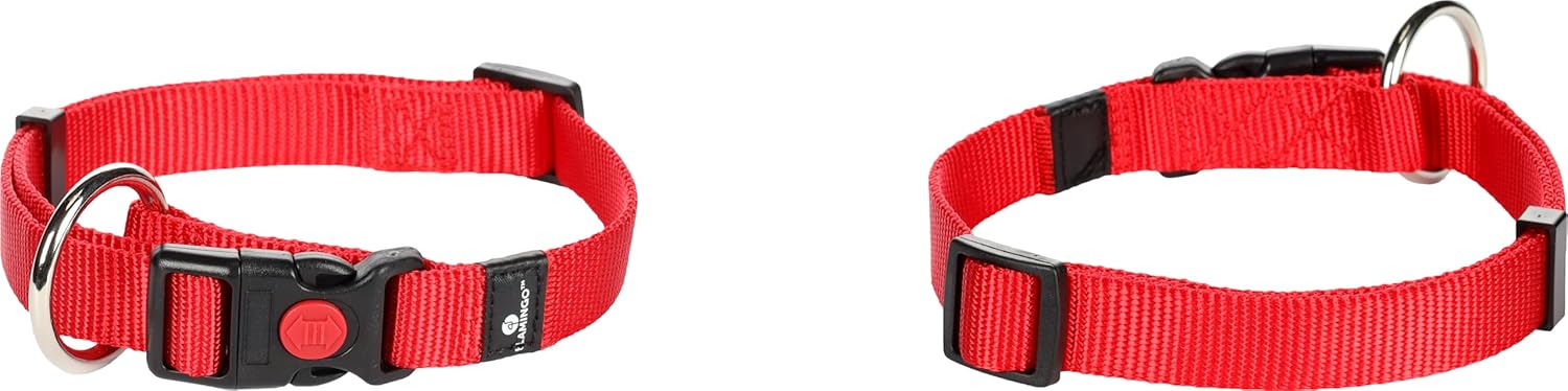 Dog Collar Ziggi Red XL 55-75cm 40mm