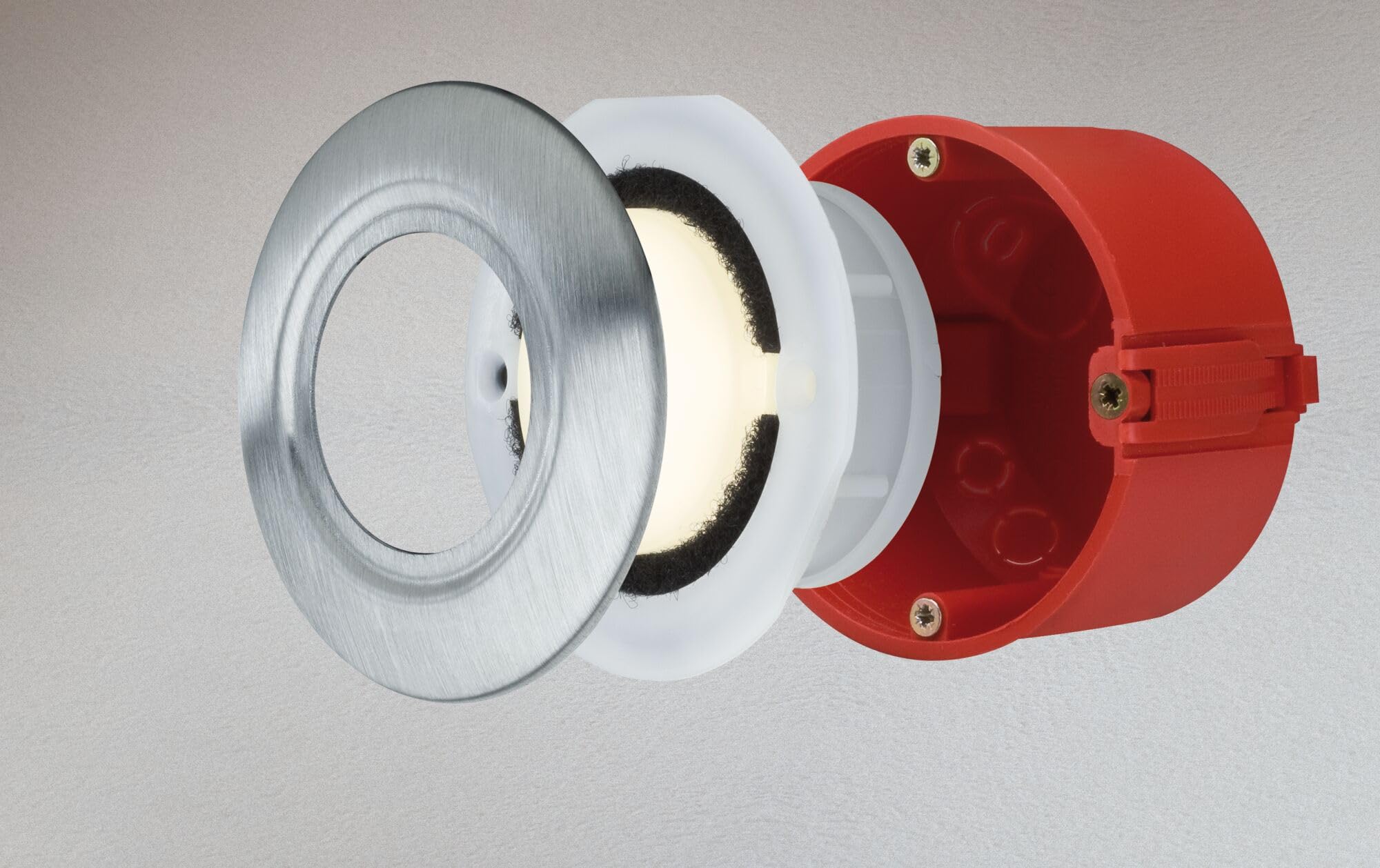 Paulmann Special Kit encastrés LED IP65 1,4W 3000K 230V 76 mm opale