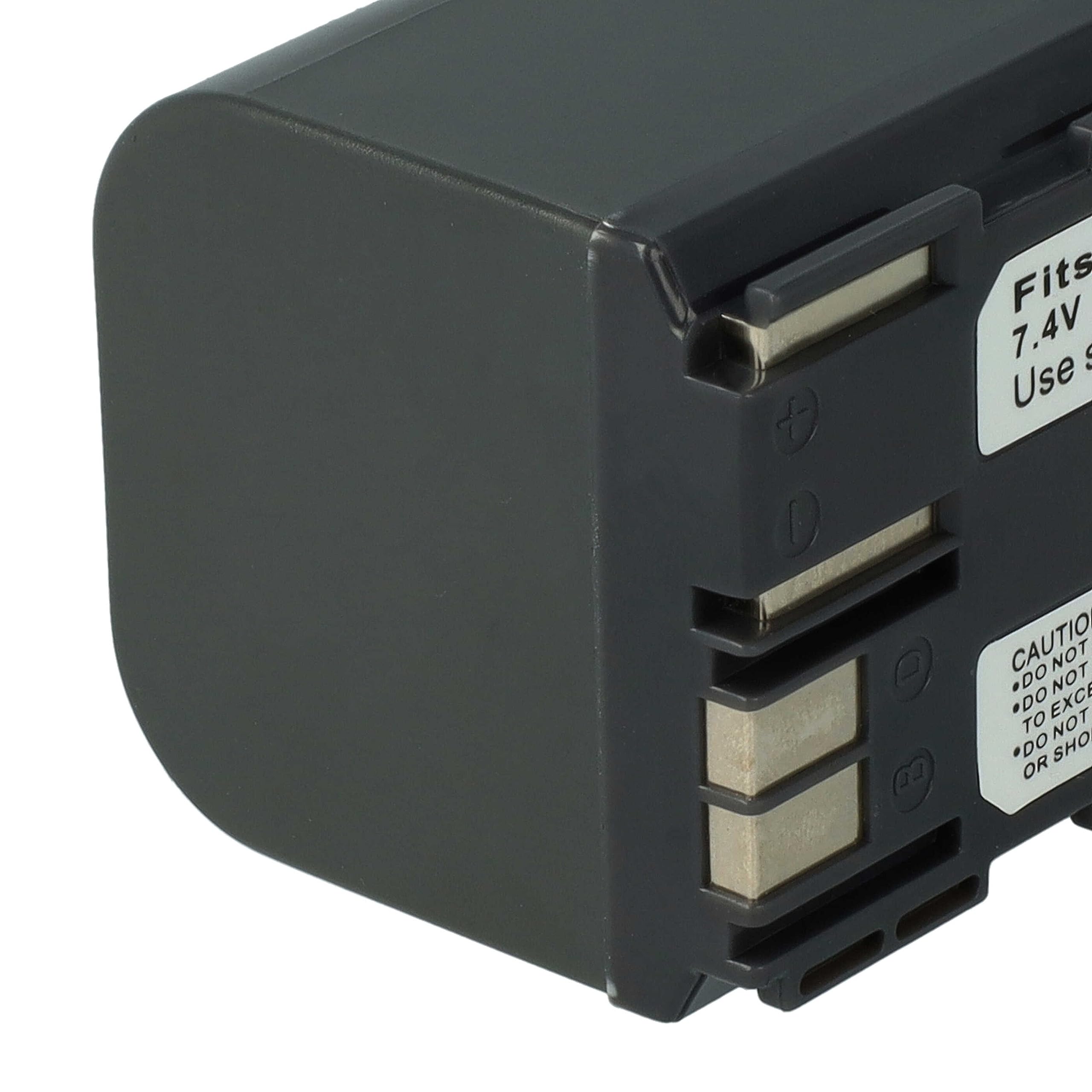 vhbw batteria compatibile con Canon MV410, MV430i, MV450i, MV500, MV500i, MV530i videocamera camcorder (2800mAh, 7,2V, Li-Ion
