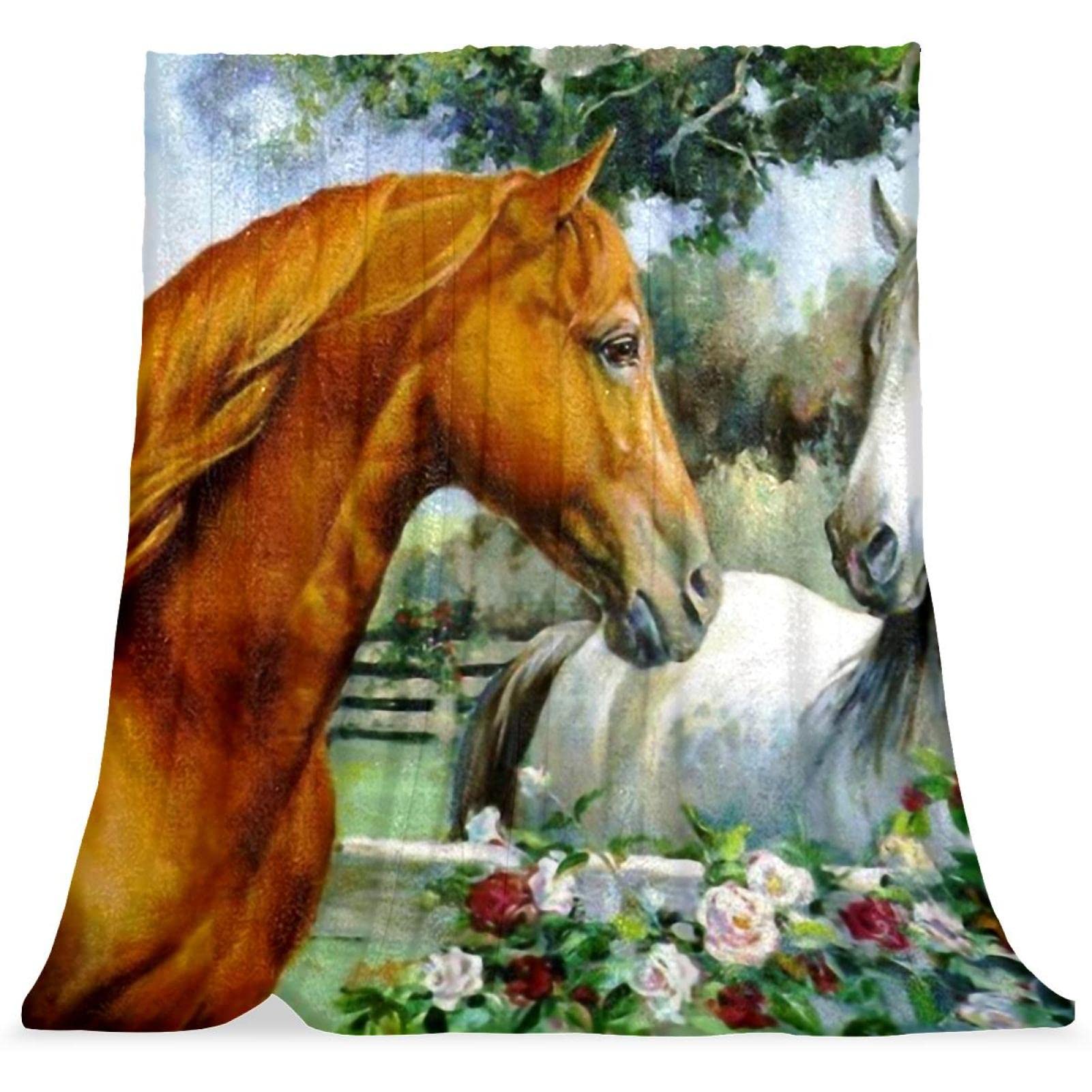 Couverture de lit douce peinture à l'huile pour envelopper vos enfants de tendresse
