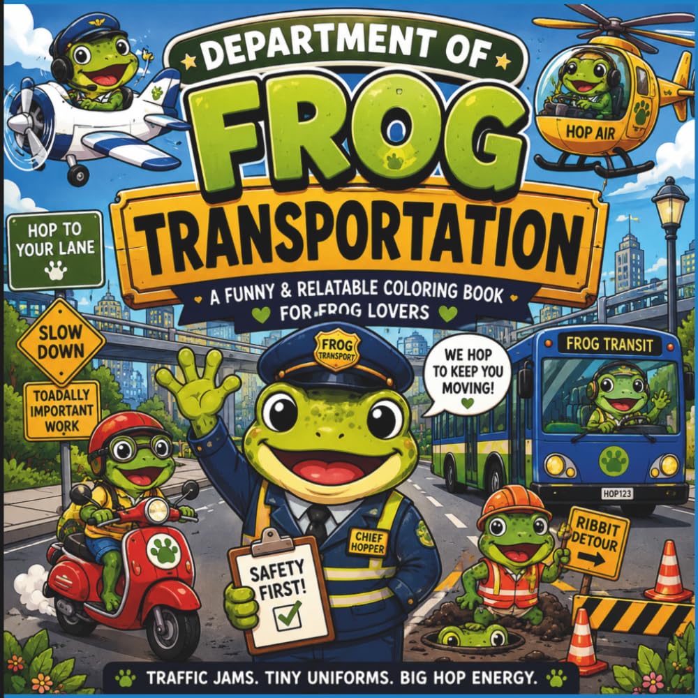 Department of Frog Transportation: Keeping traffic confused since 1974