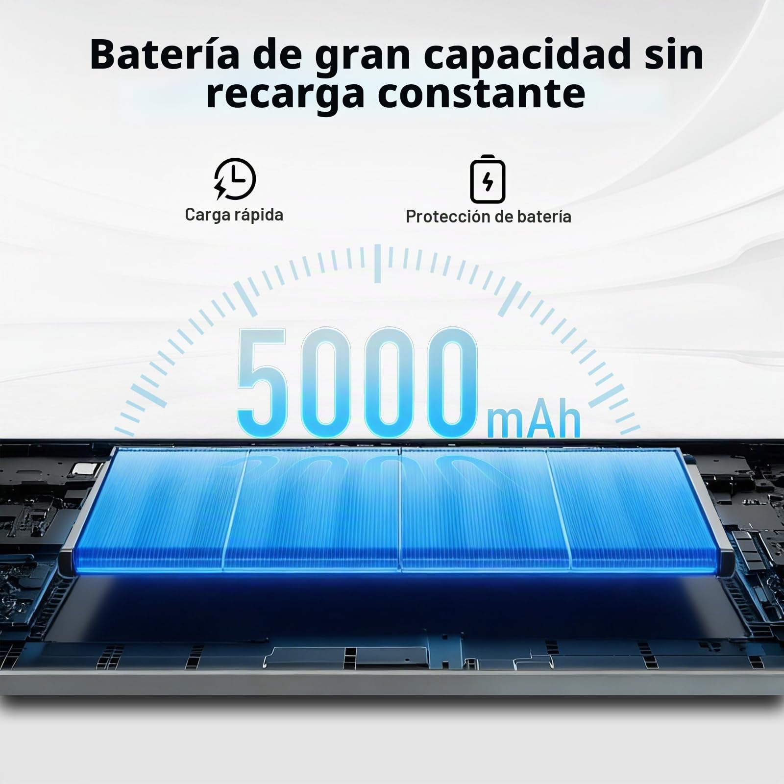 Ordenador Portátil 15,6 Pulgadas, Core i5 6200U 3,4 GHz Win11 8GB 256GB SSD Expansión 1TB, 5G WiFi 1920x1080 FHD, BT5.0 HDMl USB 3.0 Portatil con Teclado Español Membrana retroiluminado de tamaño-Gris