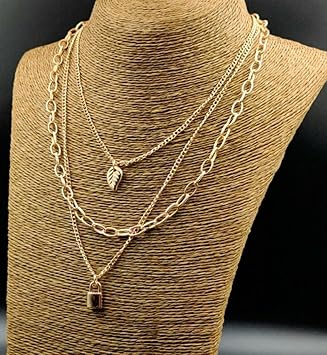 Small necklace layered chain nakeless jwellary neckless set locket gale ka haar haar set in jewellery fancy girlgale ka set new latest fancyNecklace Gold Plated Long Temple Coin Traditional Fashion Jewellery Set For Women and Girls Necklace light weight Necklace Gale ka haar Artificial diamond Jewellery Necklace bridal style accessories beauty accessory A. D.