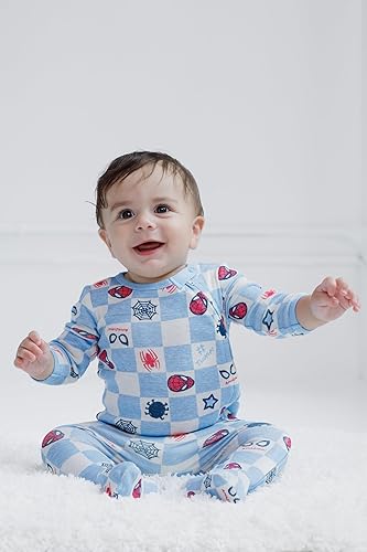 Miniatura 2 de Marvel Avengers Spider-Man Baby - Paquete de 2 unidades con cremallera para dormir N' Plays recién nacido a bebé (recién nacido - 24 meses)