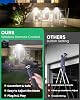 DoRight 100W Security Lights Outdoor Motion Sensor, 5000LM PIR Floodlight with Remote Control IP66 Waterproof Plug in Motion Sensor Outdoor Wall Light Cool White 6000K for Garden, Backyard, Garage