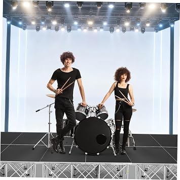 12x16ft Grand Event Stage System, 12-Unit Modular Portable Platform