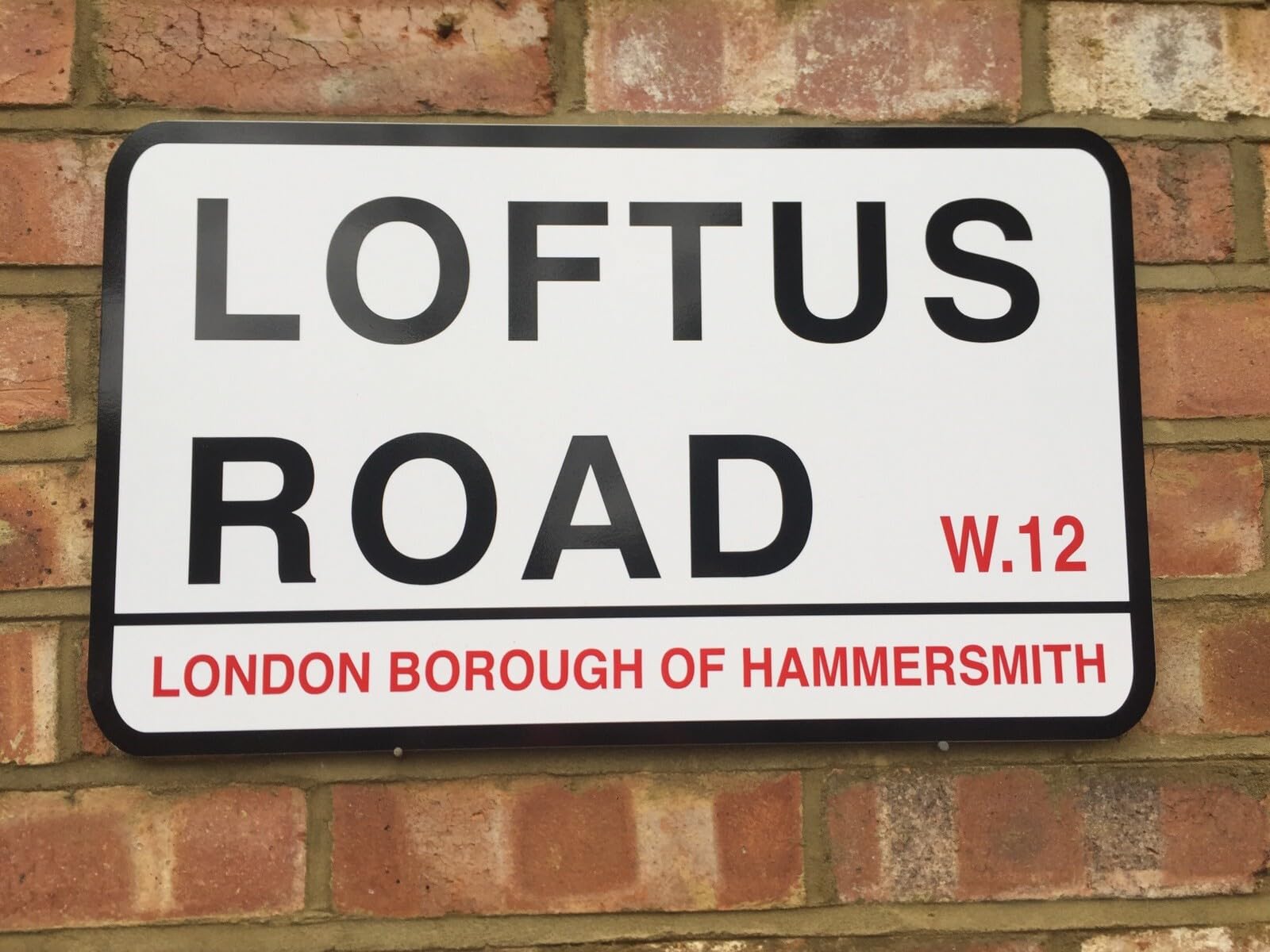 Yelaceccb Queens Park Rangers Loftus Road Street Sign For Any R¡¯S Metal Street Sign 8X12 Inches