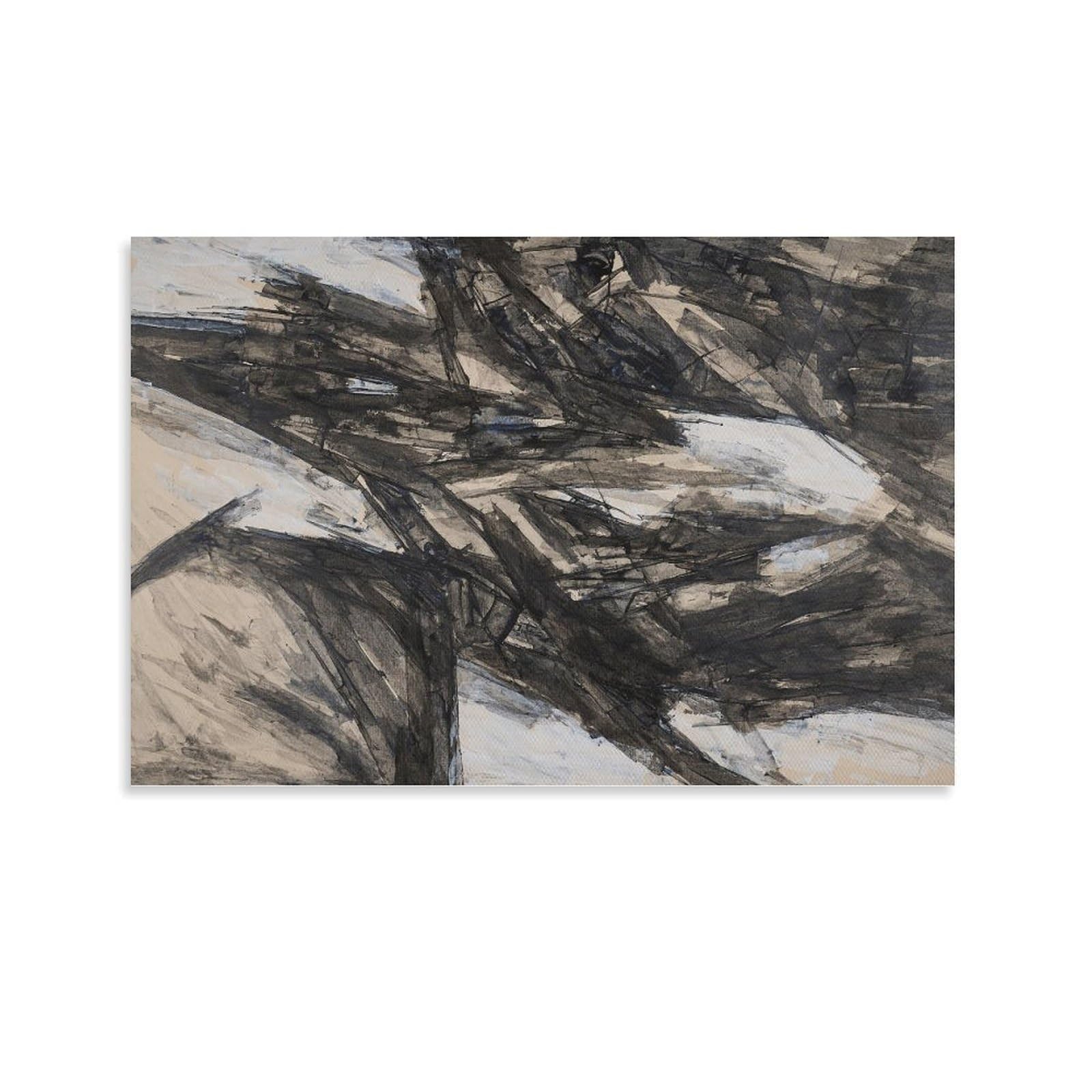 KLAGCBDF RAM KUMAR Untitled (6) Artworks Picture Print Poster Wall Art Painting Canvas Decor Home Posters 20x30inch(50x75cm)