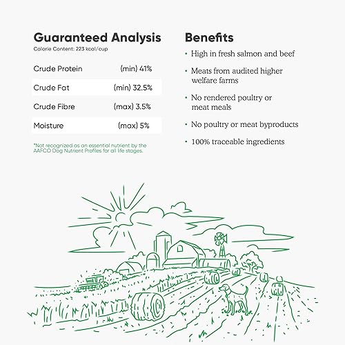 Miniatura 6 de Open Farm Alimento crudo liofilizado para perros, receta de carne criada humanamente con superalimentos sin OMG y sin sabores ni conservantes