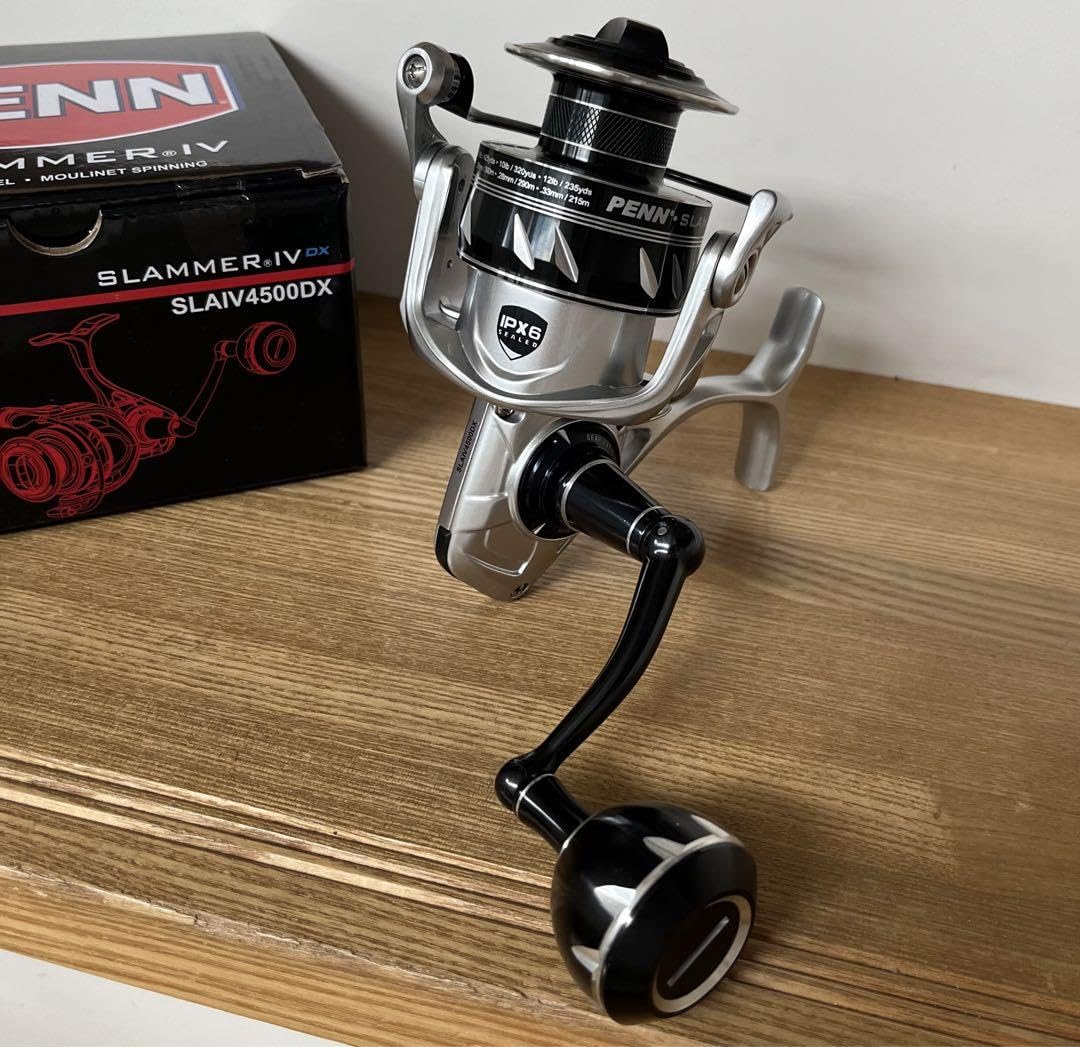PENN SLAMMER IV DX スピニングリール SLAIV4500DX Slammer IV DX (スラマー4 ディーエックス)｜PENN｜釣具の総合メーカー