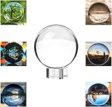 Neewer 80mm Boule en Crystal avec Embase de Crystal pour Feng Shui/Divination ou...