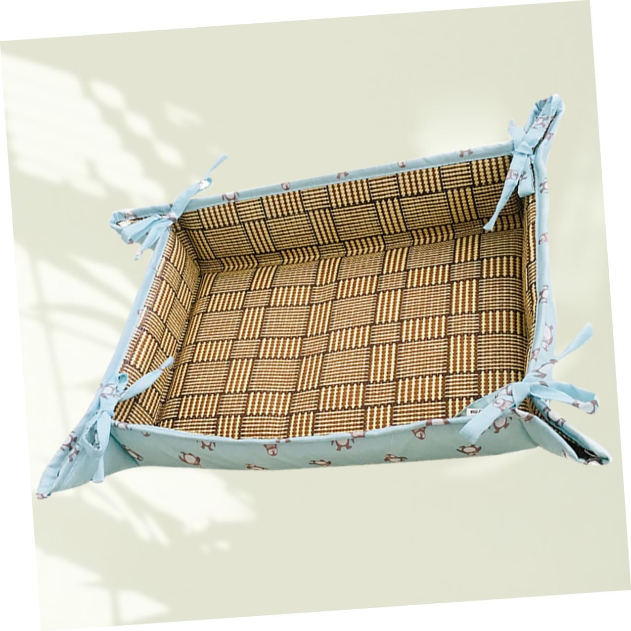 SUPVOX Pet Summer Sleeping Mat Dog Berth Large 60-75cm Ice Blue Cooling Pet Rest Mat Cat Bed for Indoor and Outdoor Use
