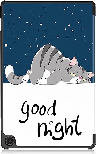 Miniatura 9 de Funda para Tienda Fire Max 11 2023, diseño de animales pintados, ligera, ultradelgada, parte trasera dura, de tres pliegues, con función de apagado