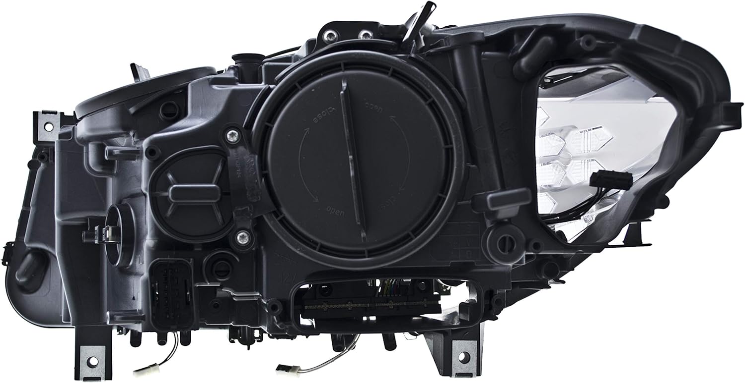 HELLA 010131661 Bi-Xenon Headlight Assembly, BMW 5 (F10, F11), Passenger Side