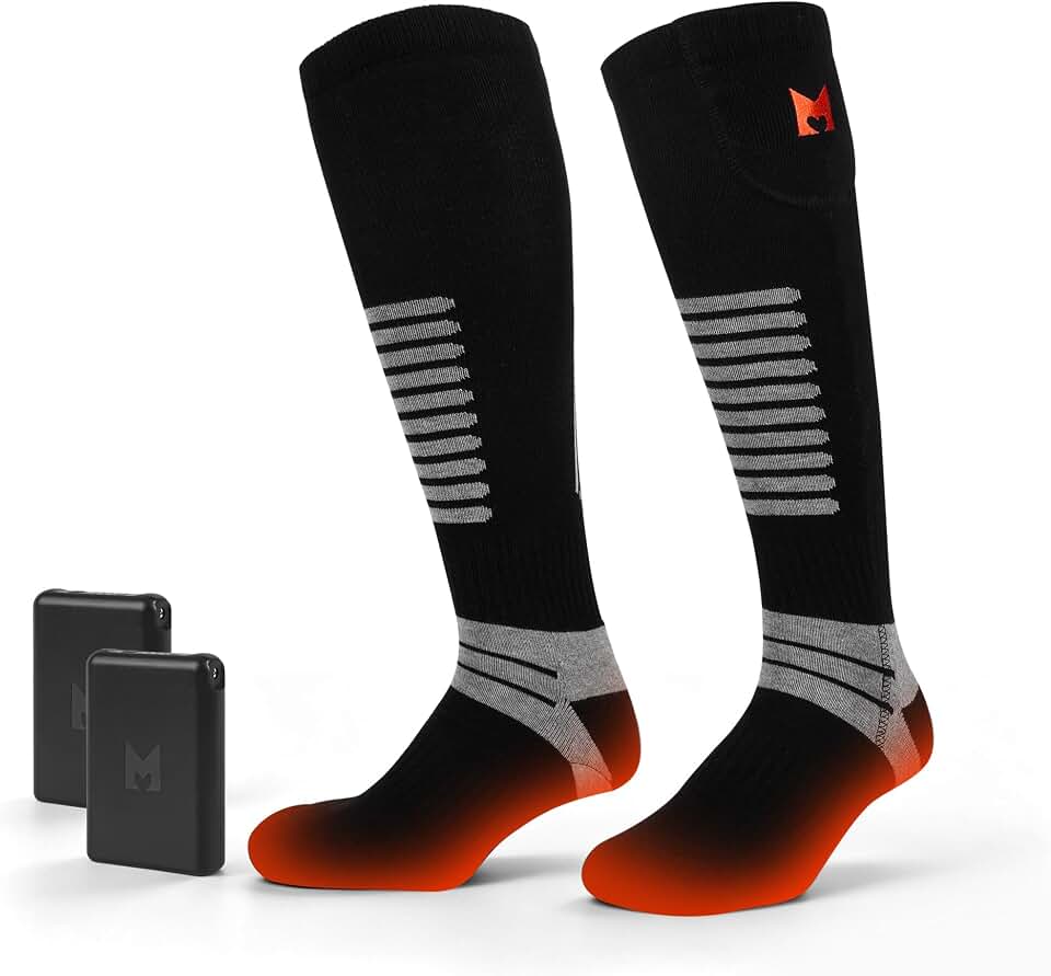 Heated Socks for Men Women with 6000mAh Batteries Global Recycled Standard