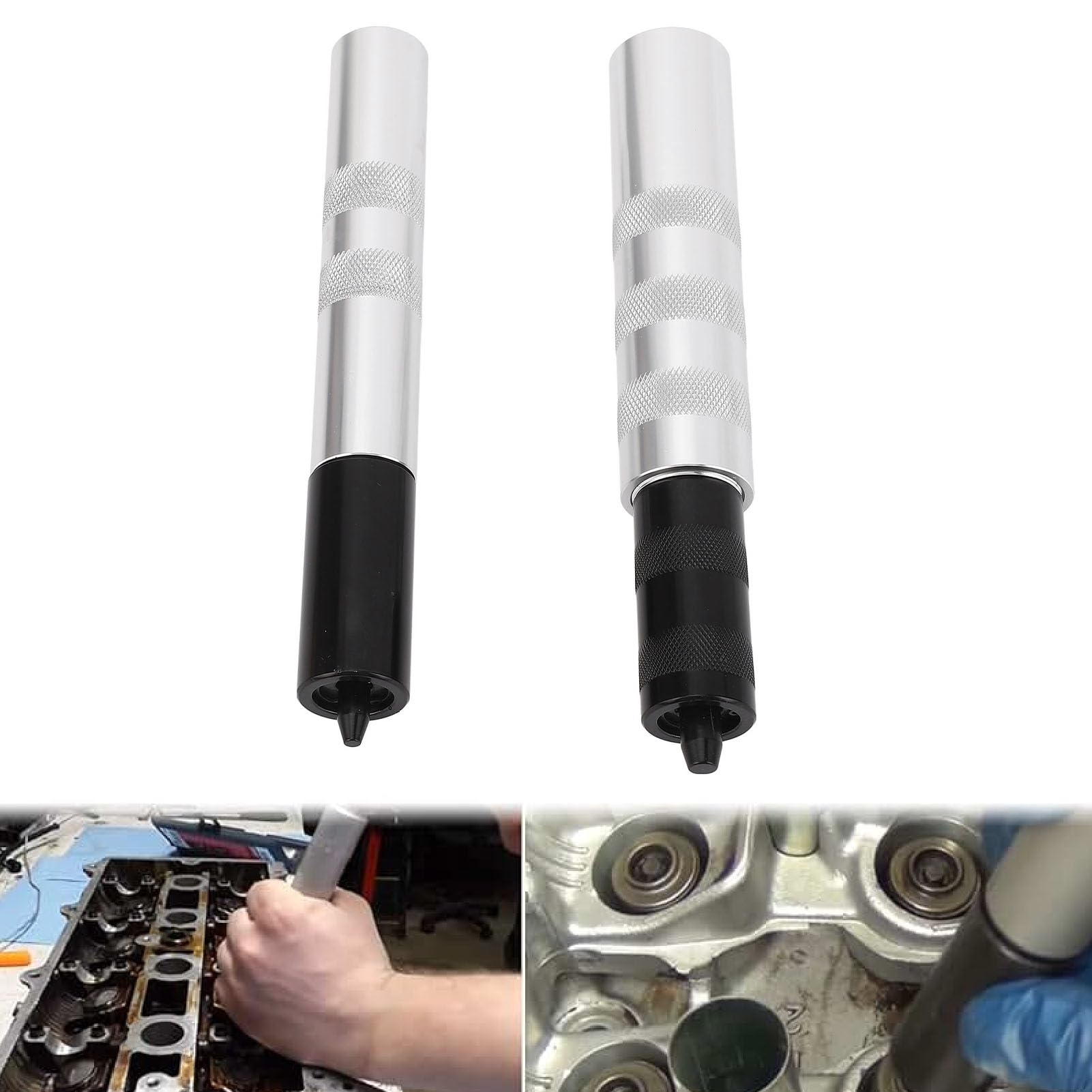 Soupape Keeper Remover Installer Kit de Haute Qualité en Alliage D'aluminium Soupape Ressort Compresseur Outil pour Les Frais Généraux Moteurs Voitures Motos Navires 36050