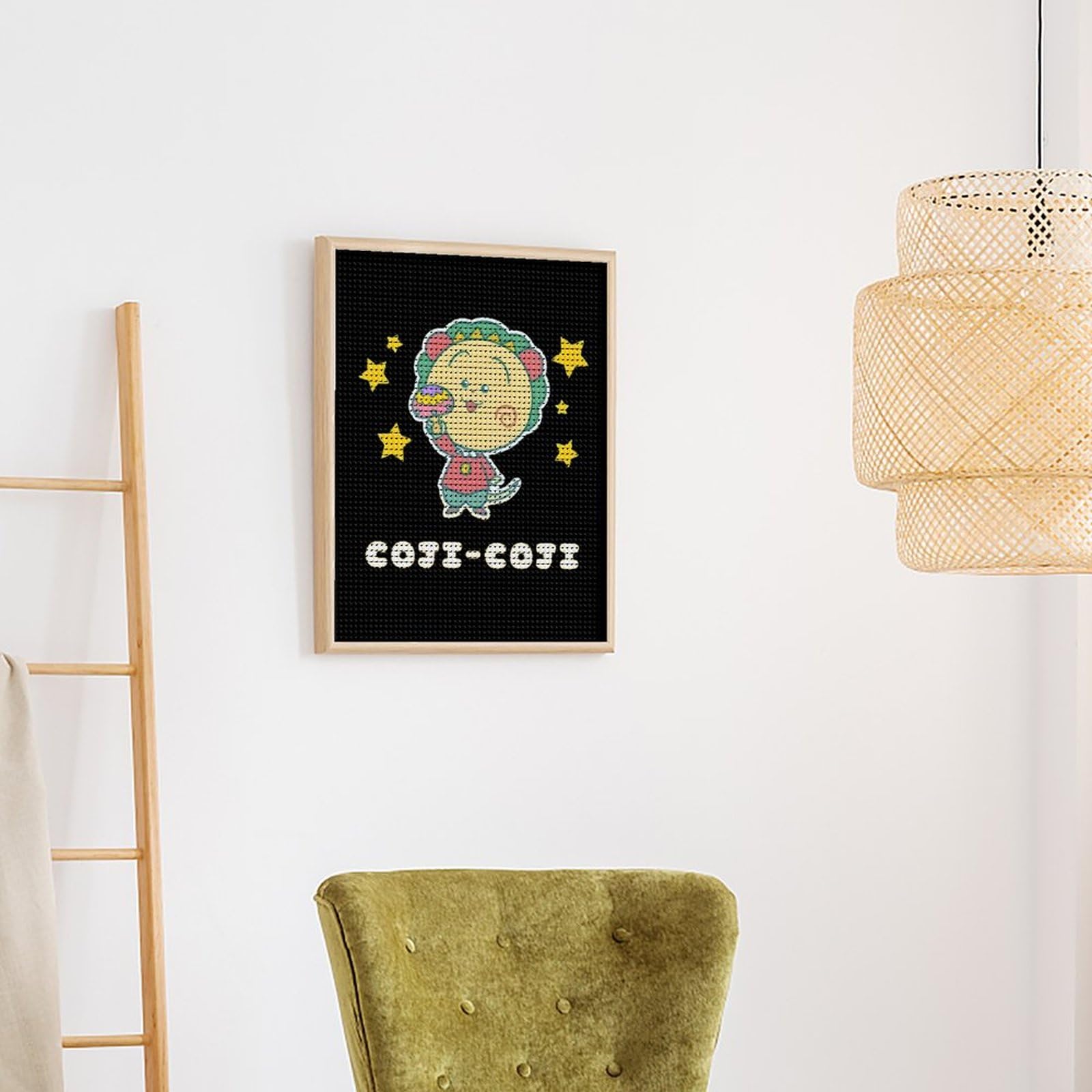 Amazon.co.jp: ダイアモンドビーズ絵画 コジコジ 5Dダイヤモンドアート