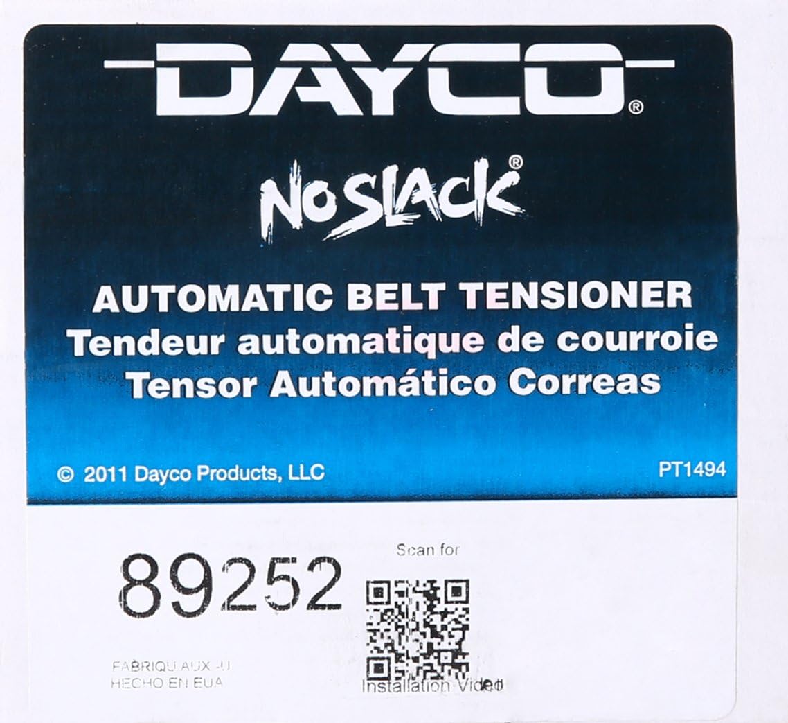 Dayco 89252 Automatic Belt Tensioners