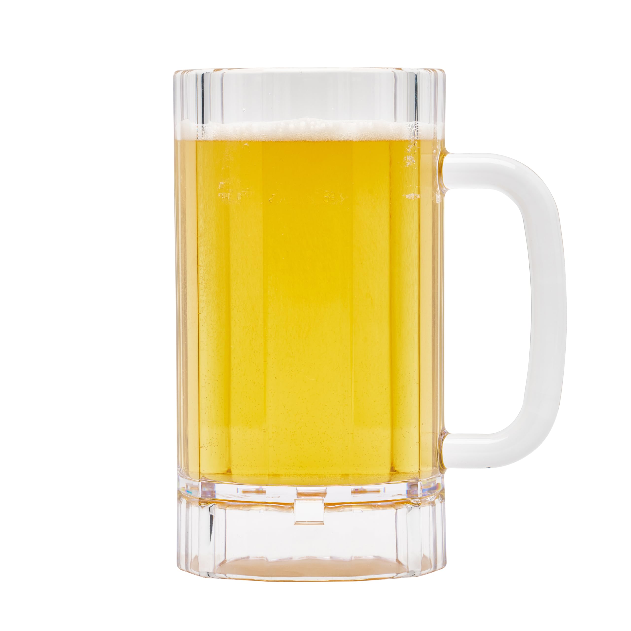 20 oz. GET 00087-PC-CL-EC - Copas, Tazas de Cerveza (15,9 cm, 12 unidades), Transparente
