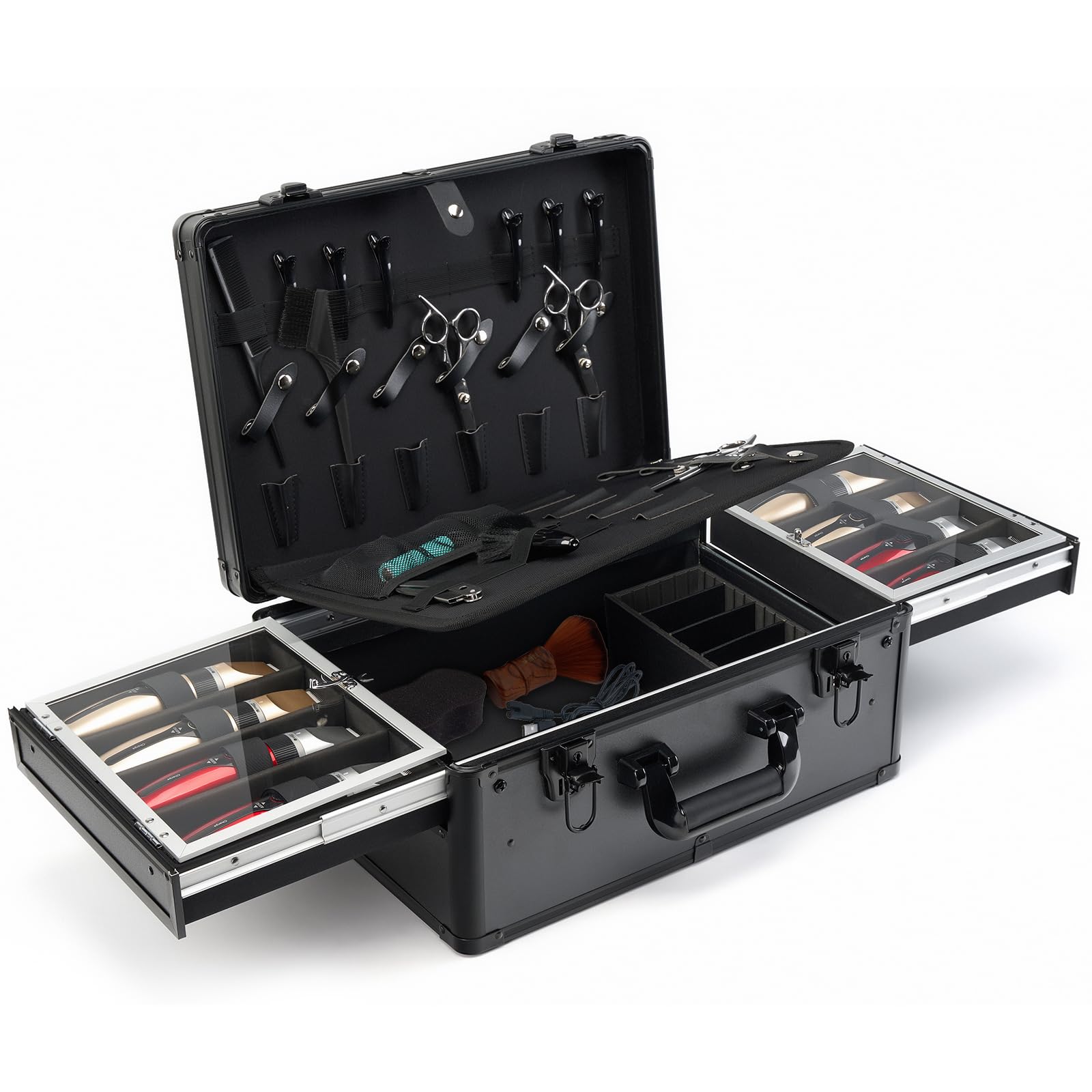 【美品・高級感】Players VIII キュー＆ケースセット Amazon.com: MoyRetty Professional Barber Case with Cap Clear