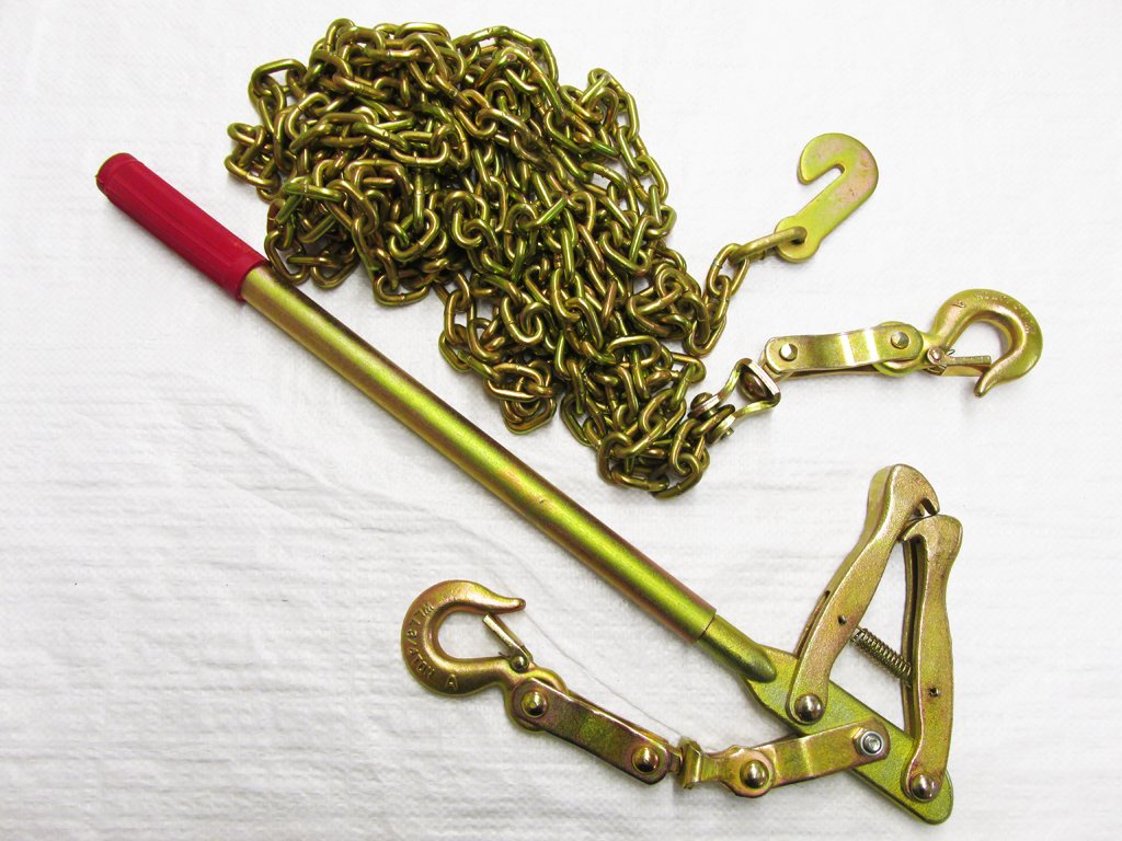 Secure Fix Direct Wire Strainer Chain Fence Tensioner (6M Repair Monkey Cattle Farm Stretcher)