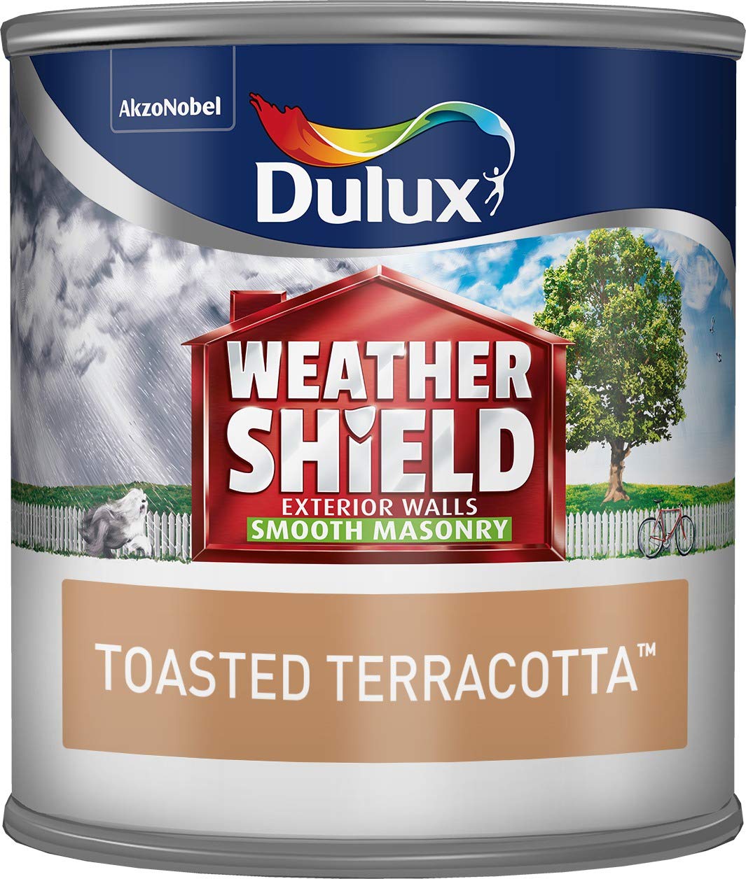 dulux weathershield toasted terracotta