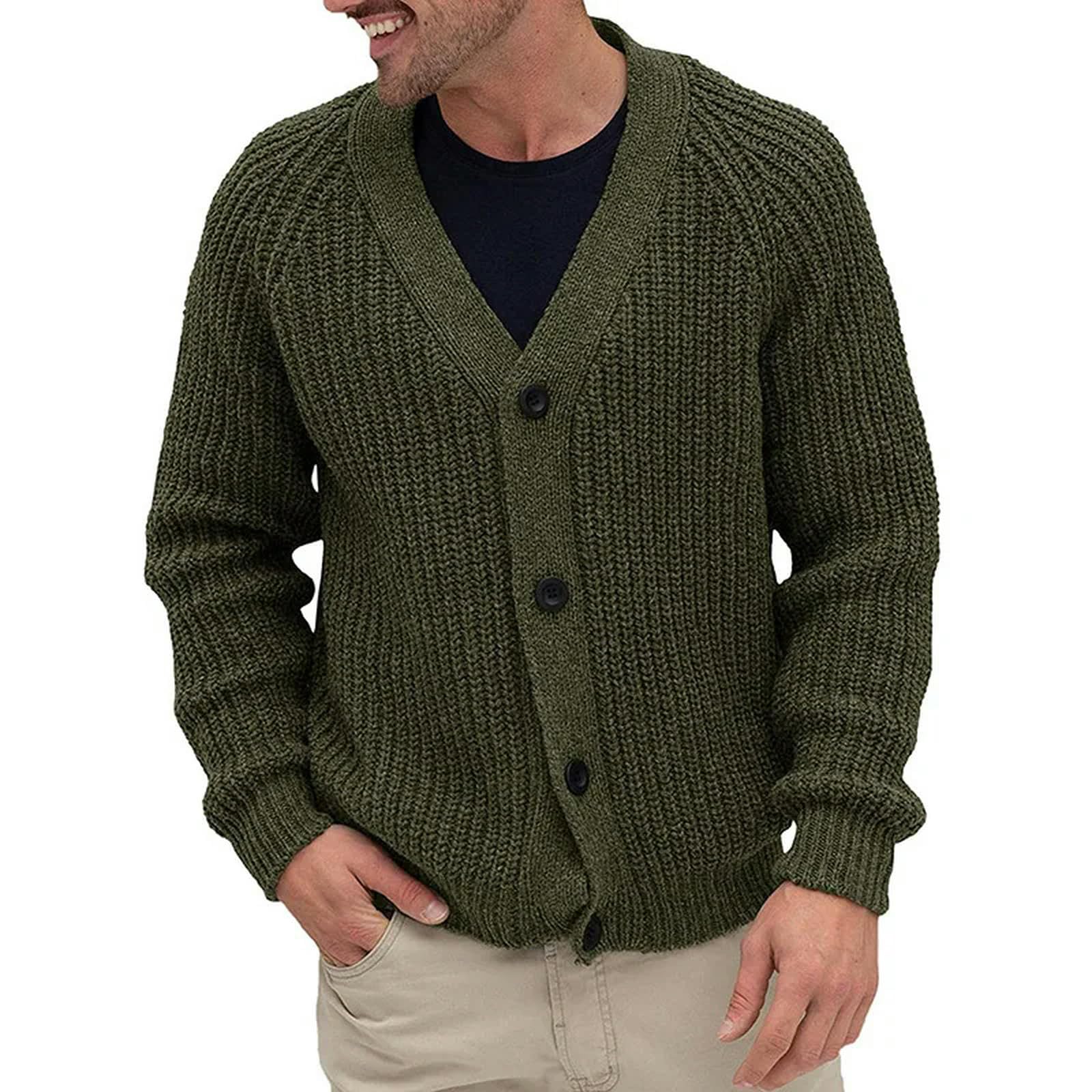 Męskie swetry wiosna jesień Homme' S odzież wierzchnia moda średnia długość codzienny kardigan męski
