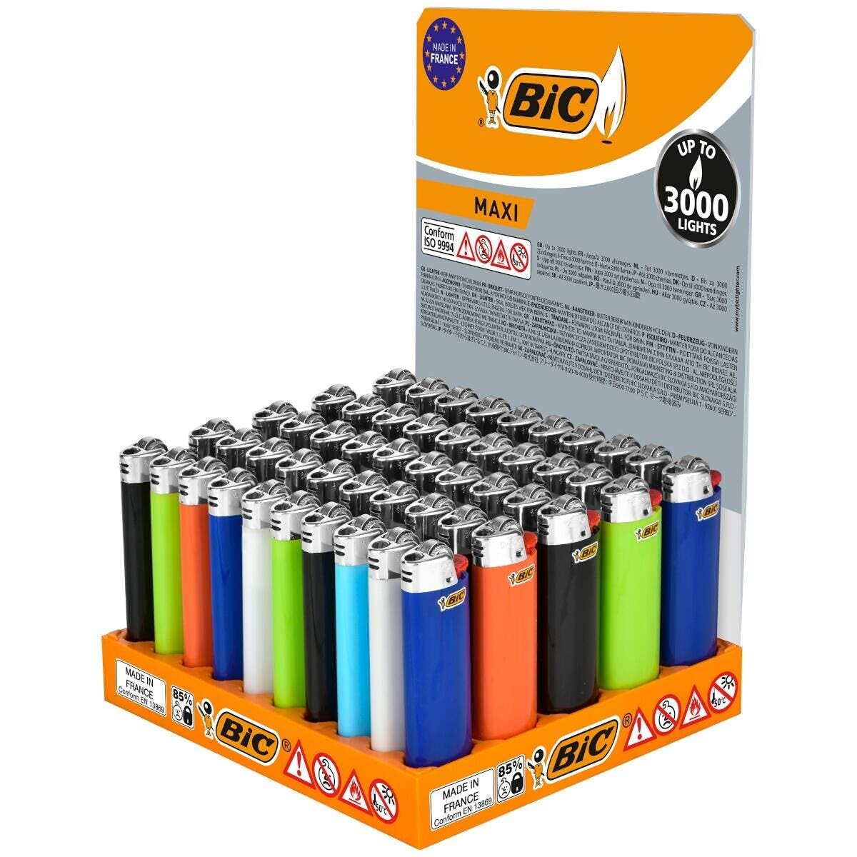 BIC 50 Maxi briquets Assortis