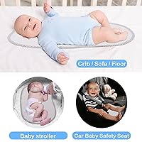 Vista 5 de Paquete de 3 cambiadores reutilizables para escotilla, suave e impermeable, compatible con cambiador Hatch Grow Smart, cochecitos o asientos