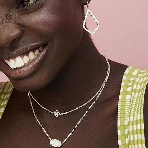 Miniatura 3 de Collar con dije Kendra Scott Elisa para mujer, joyería de moda, chapado en oro de 14quilates