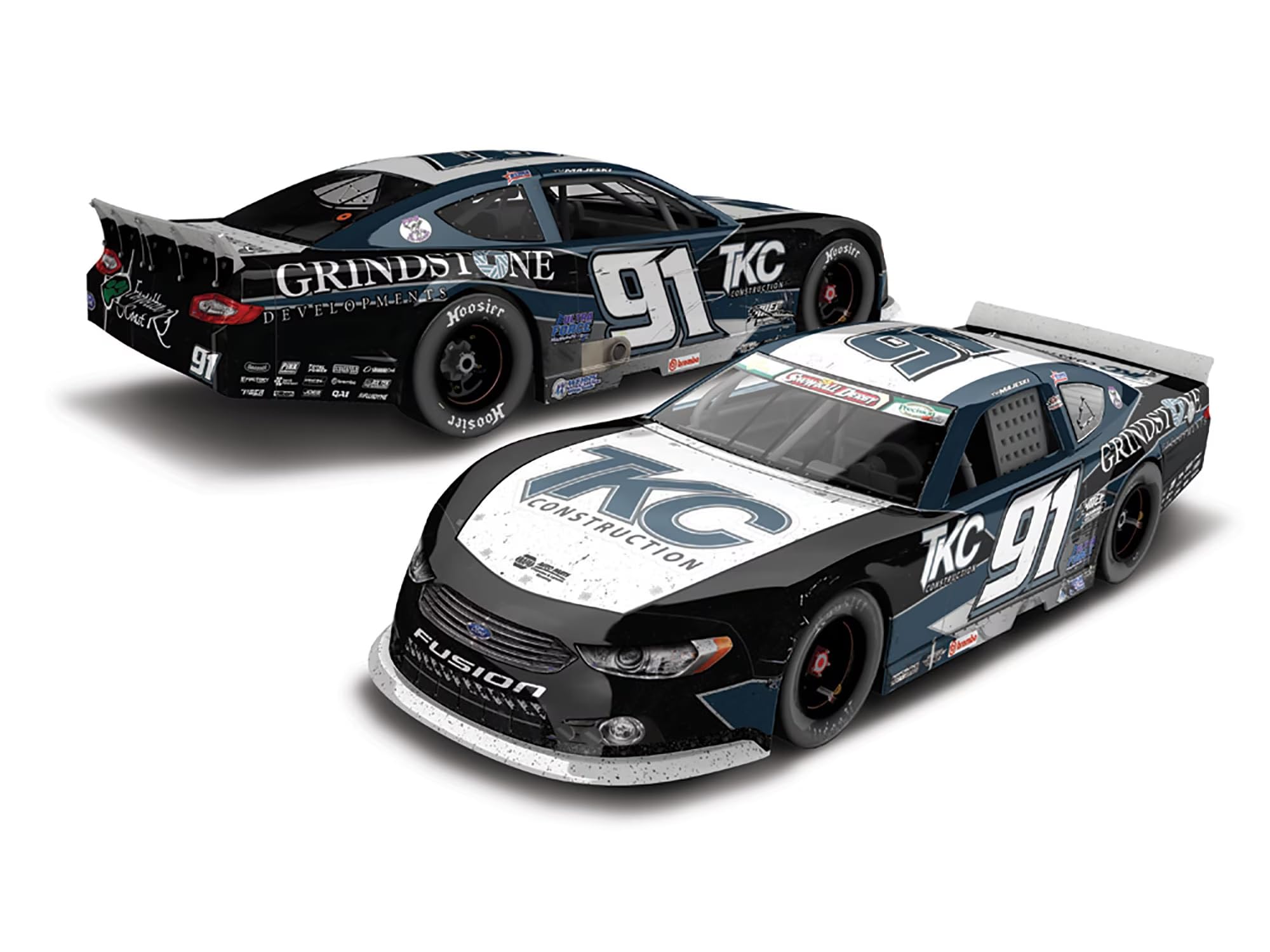 Lionel Racing Ty Majeski 2023 TKC Construction Snowball Derby Win No. 91 ARC 1:24 Scale Diecast Car