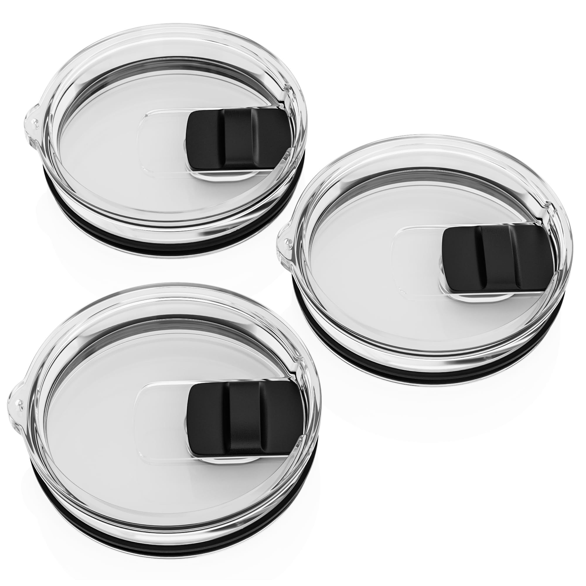 CeleVista 20 oz Tumbler Lid for YETI, 3 Pack Replacement Lids | Magnetic Slider Cup Cover…