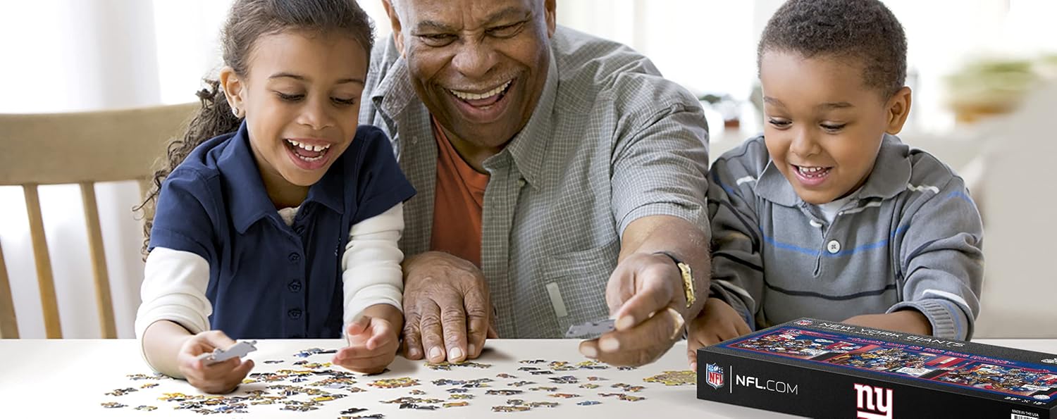 YouTheFan NFL Game Day in The Dog House - 1000pc Puzzle