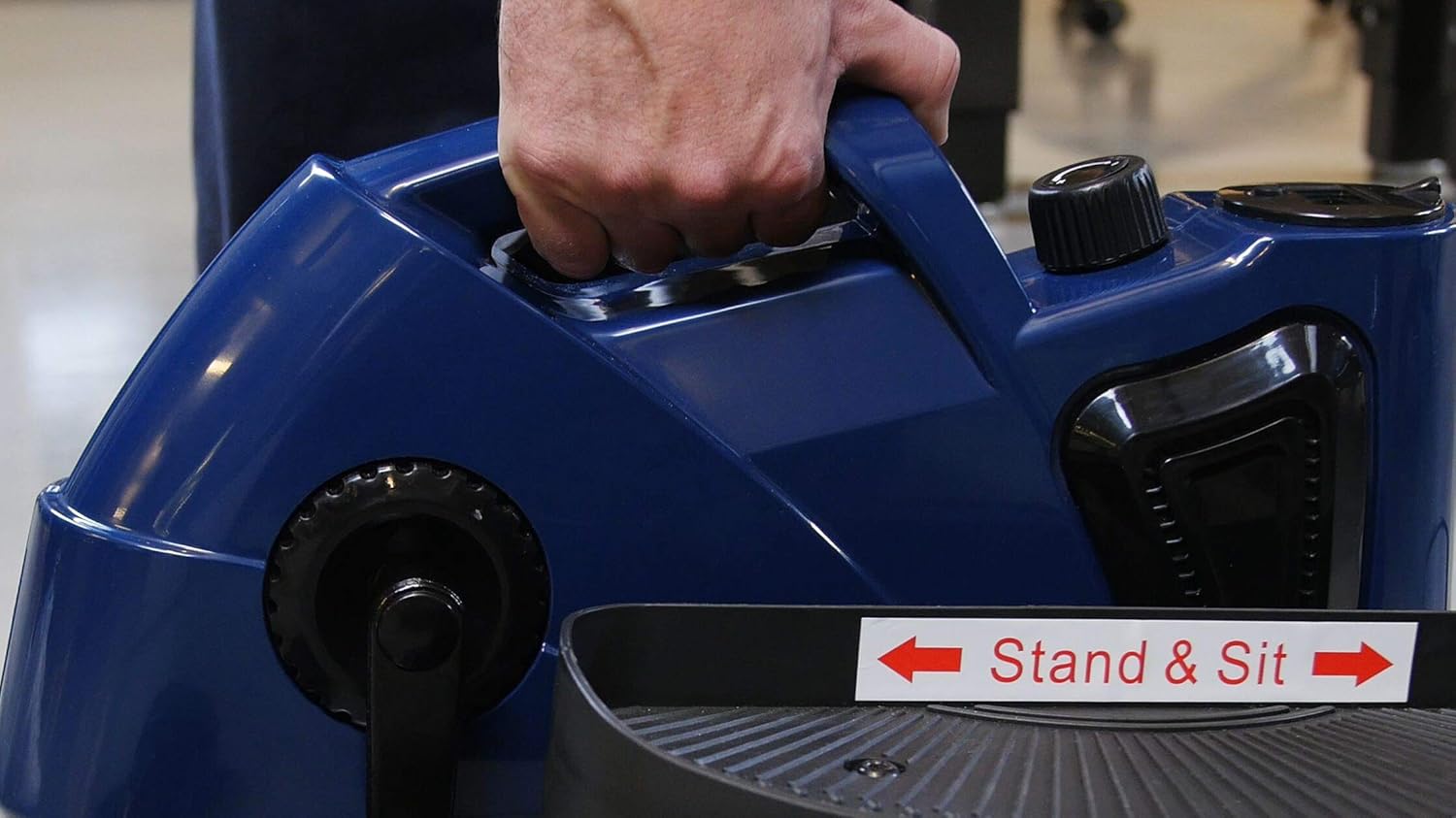 JFIT Under Desk and Stand Up Mini Elliptical/Stepper w/Adjustable Angle : Sports & Outdoors