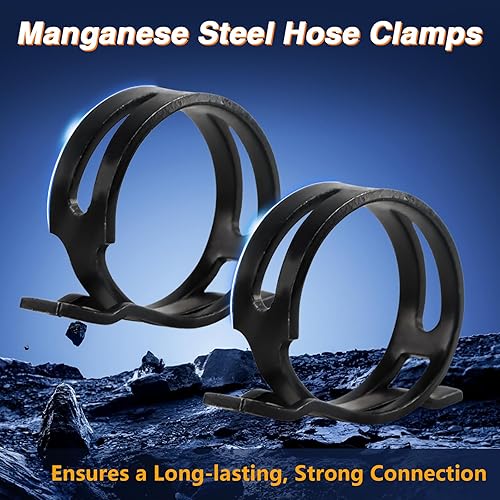 Miniatura 4 de FUSCH Manguera de admisión de aire Turbo Turbocompresor Manguera de reparación de tubería de admisión compatible con Mercedes-Benz C250 SLK250