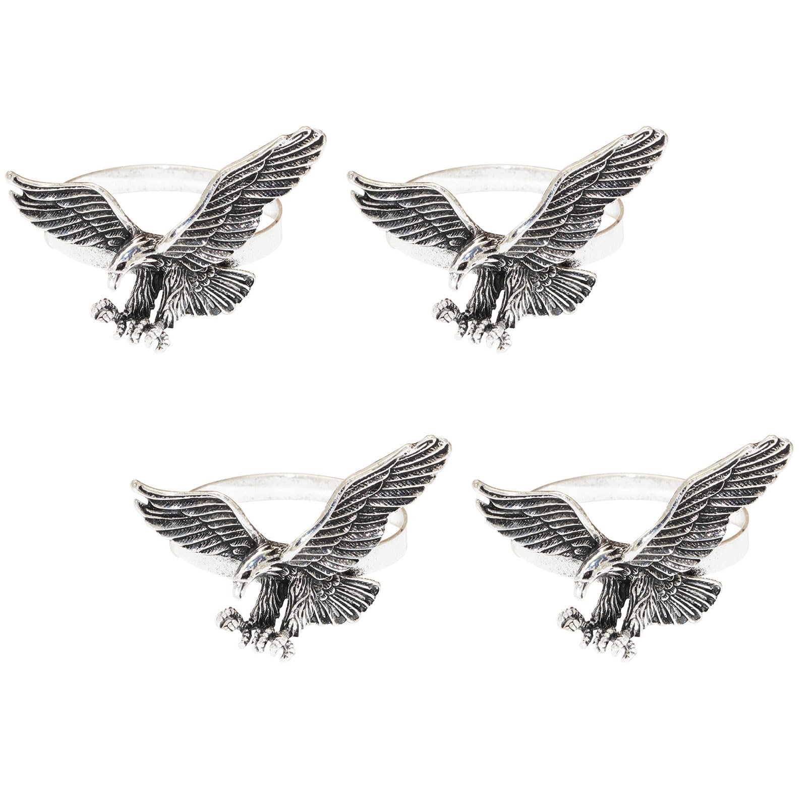 Unique Antique Hawks Napkin Clip Alloy Perfect Holiday Gathering Elegant Napkin Clip