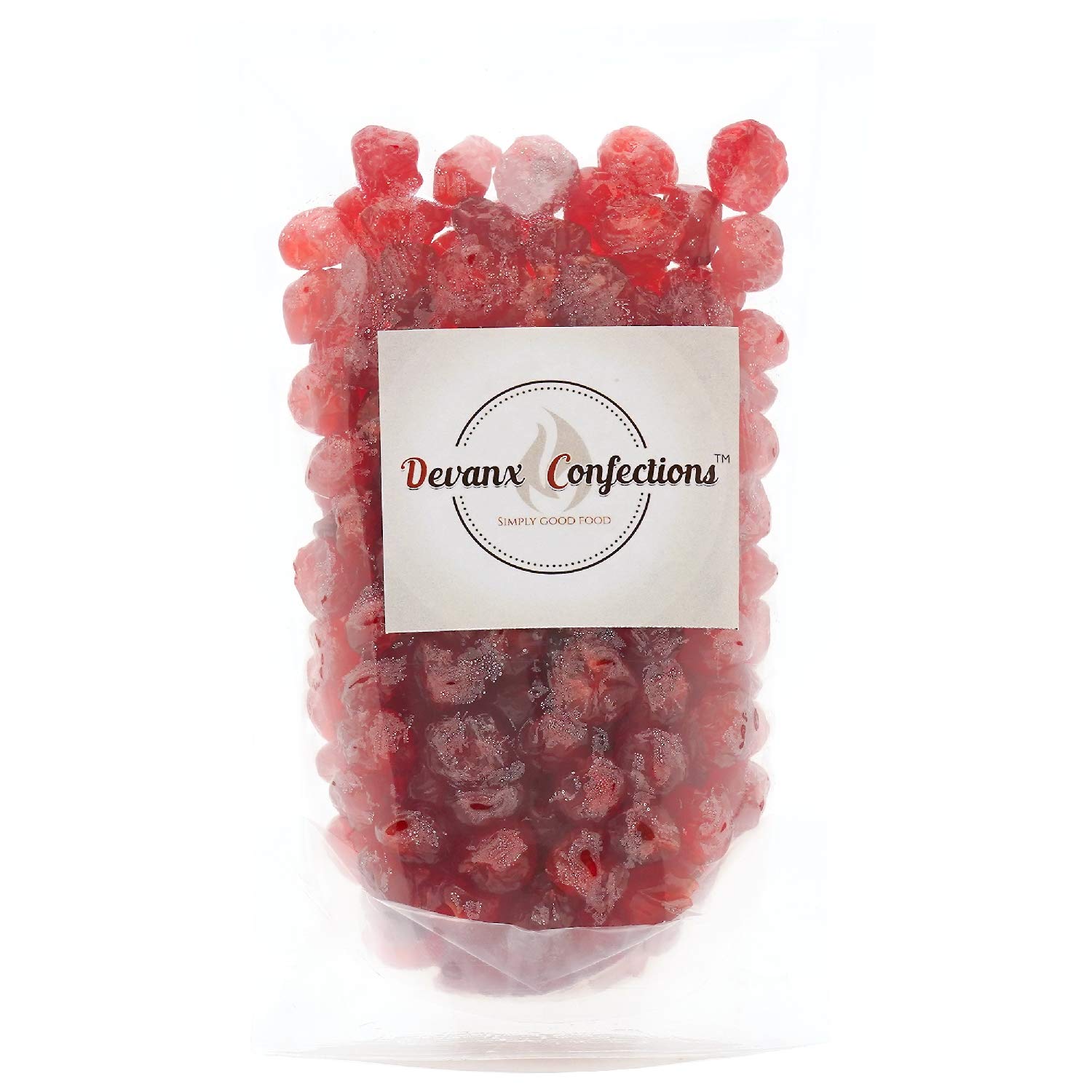 Devanx Confections™ Dried Cherries | 250 gm | Dehydrated Cherries | Dried Cherry | Unsweetened Cherries | Naturally Sweet | No Added Sugar |