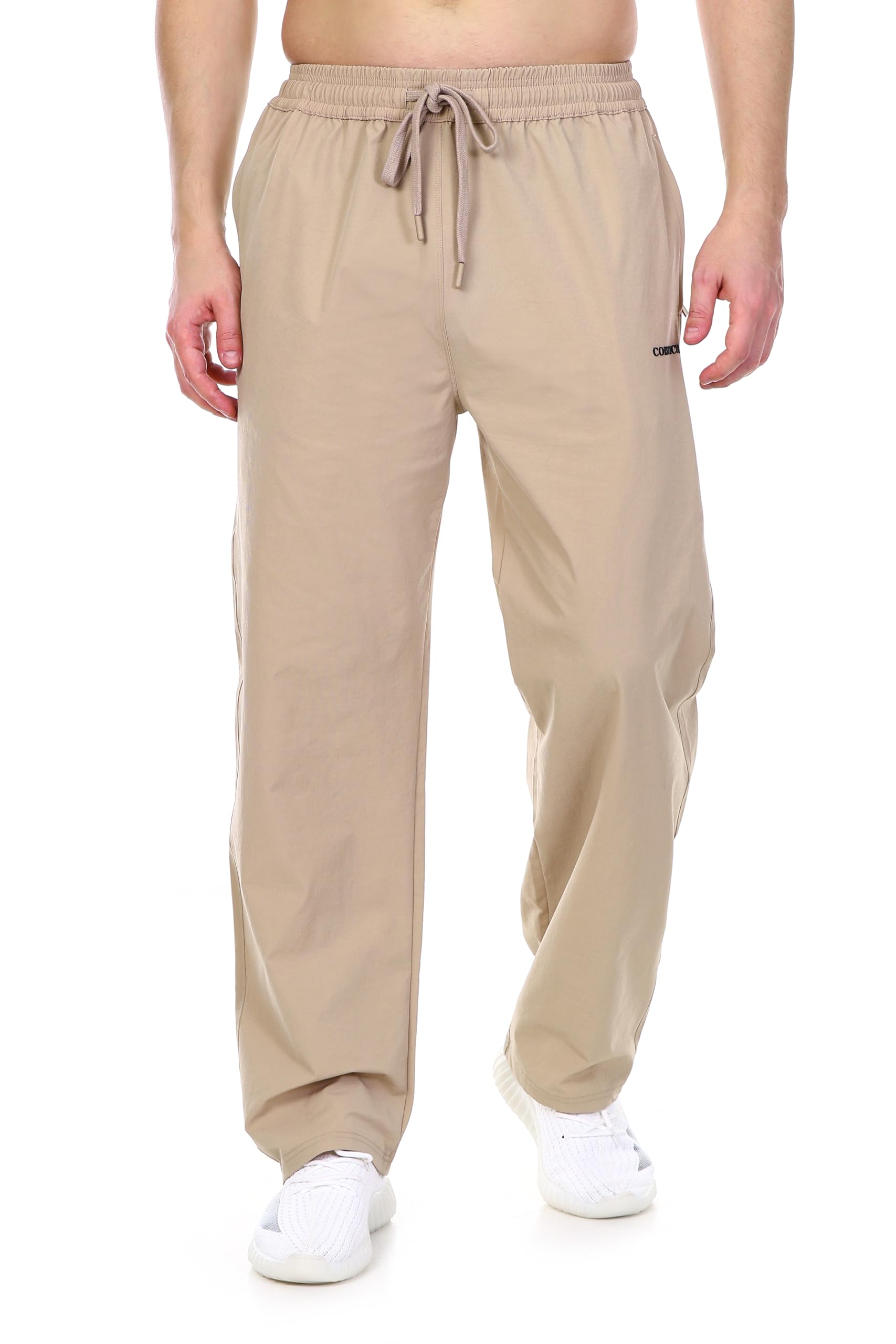 Men’s ActiveCore Straight Fit Trackpants | Lightweight Soft-Touch Fabric | Adjustable Drawstring, Deep Utility Pockets | Premium Casual Bottoms-picture-24