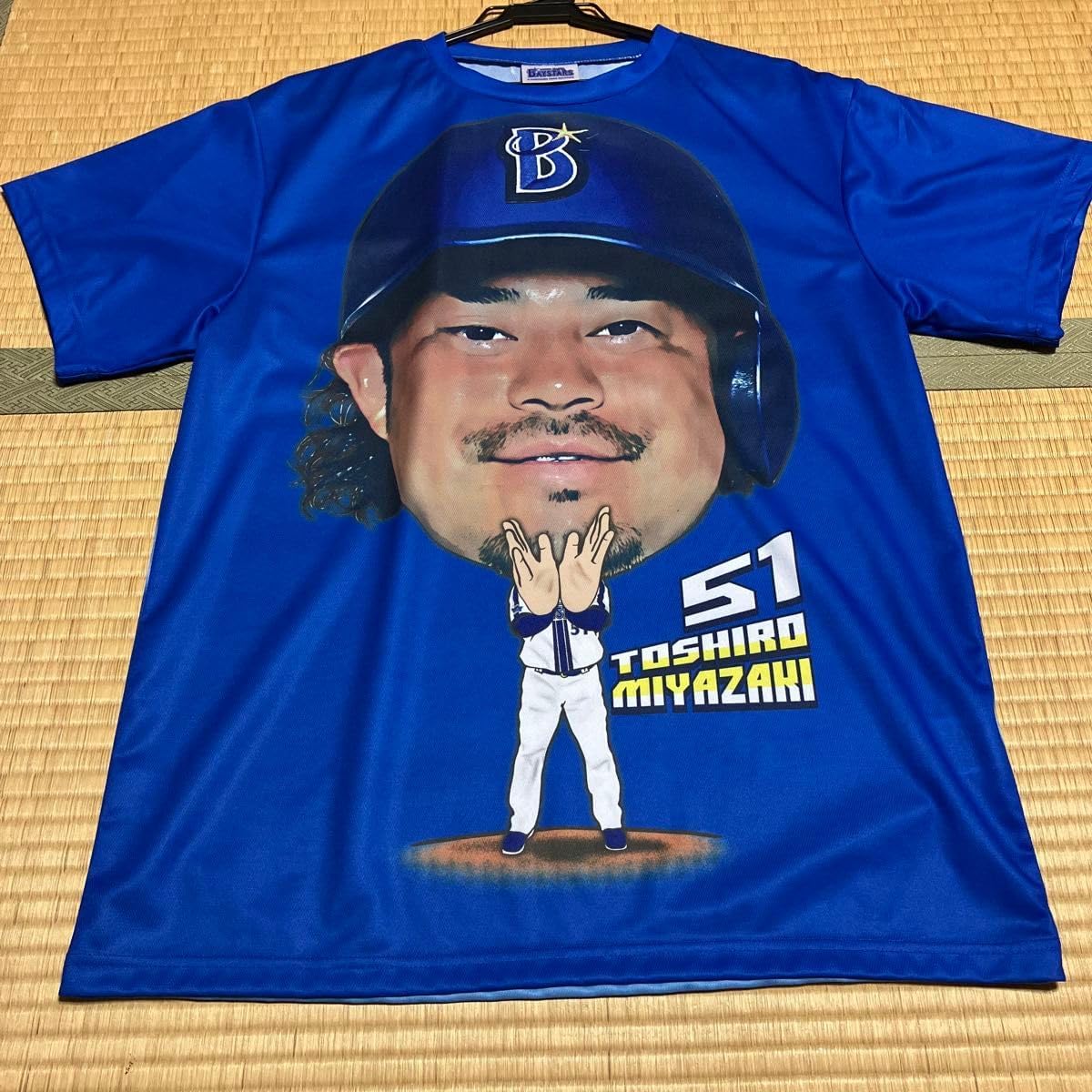横浜Denaベイスターズ 交流戦Tシャツ 宮崎敏郎選手 横浜DeNA 