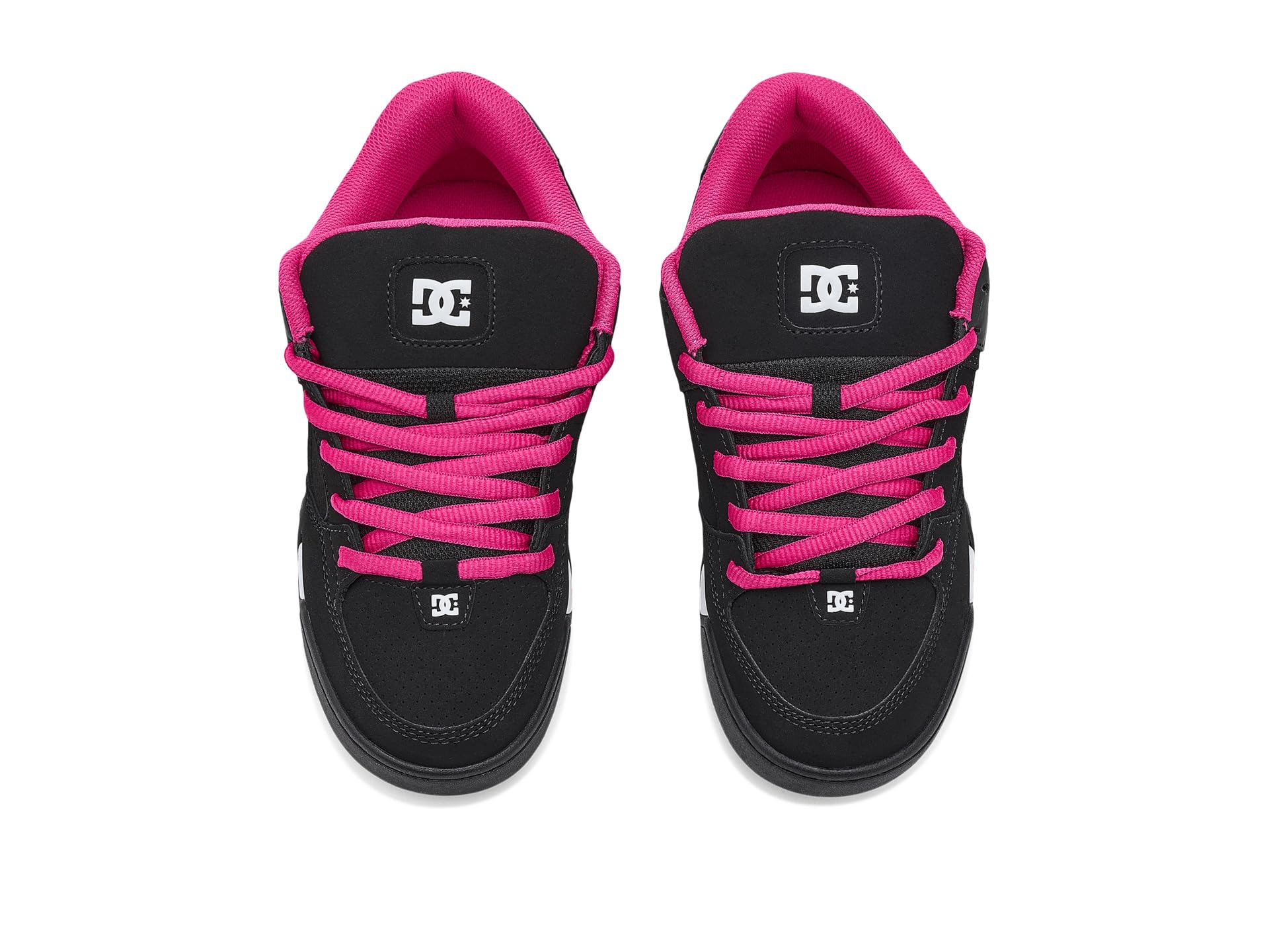 DC Shoes Command para mujer, Negro/Rosa, 7.5