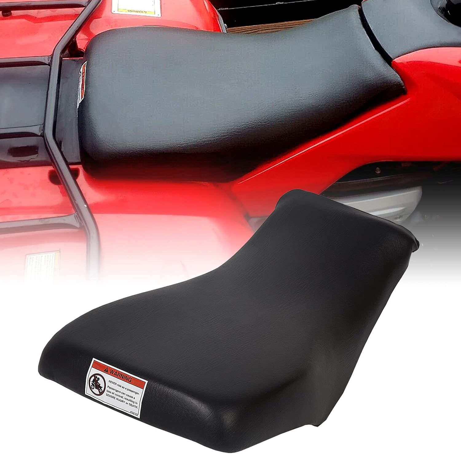 HECASA ATV Complete Seat Replacement New Compatible with 2005-2023 Honda Recon 250 TRX250 TRX250TE TRX250TM Replacement for 77100-HM8-B40ZA 7100-HM8-B80ZA 77100-HM8-B00ZA