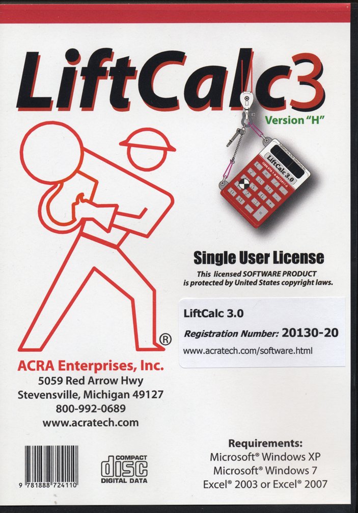 LiftCalc 3.0 "Rigging Calculator" 9781888724110 Books