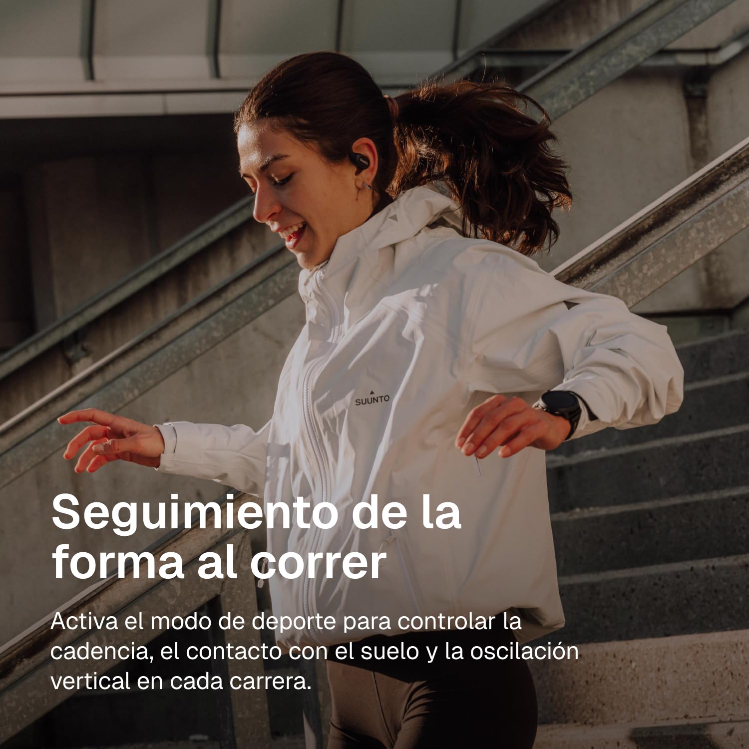 SUUNTO Spark Auriculares Abiertos de conducción ósea IP55 | 36 horas de reproducción, Bluetooth 5.4, control de movimiento de la cabeza, app SUUNTO