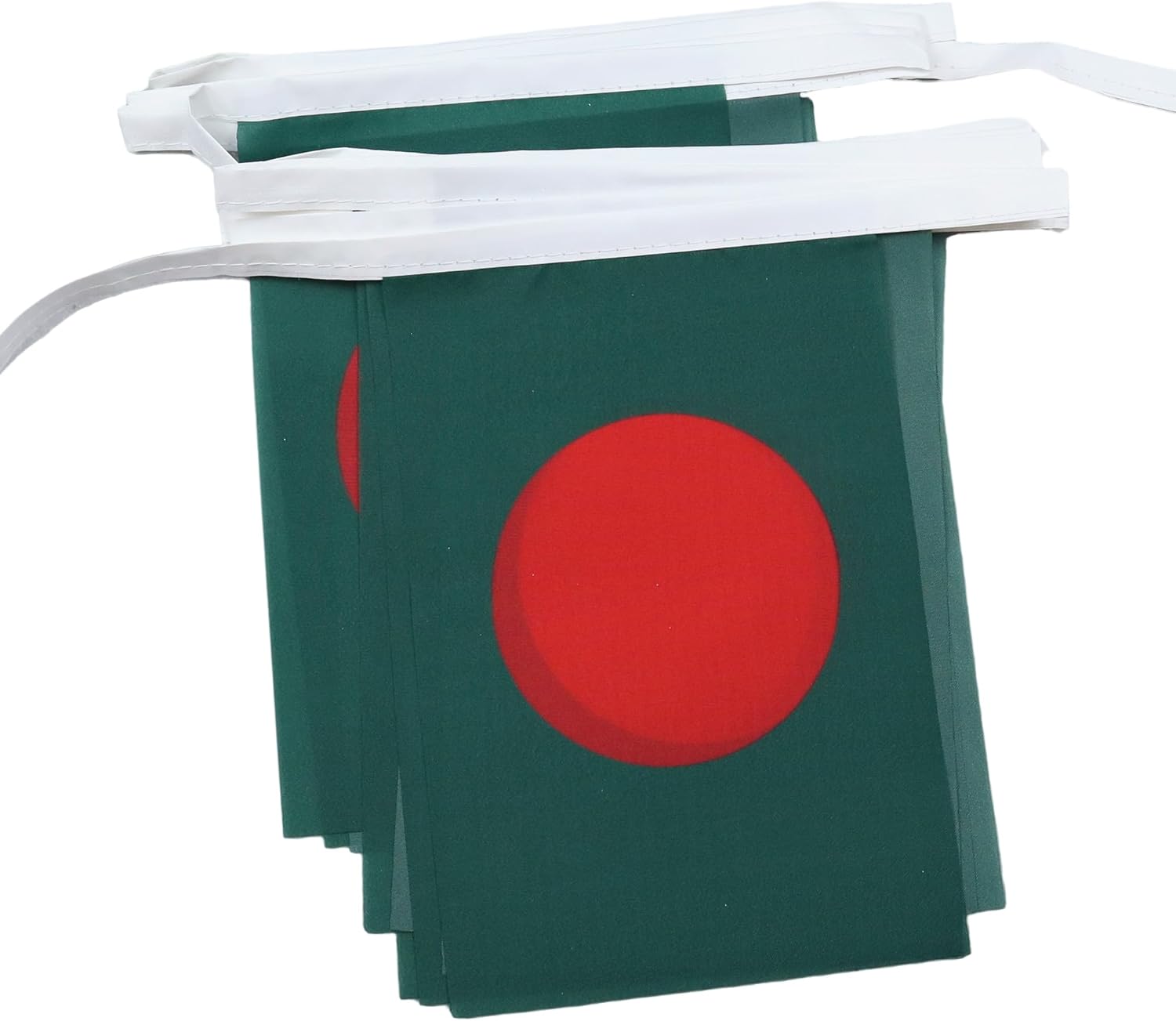 AZ FLAG Bangladesh 12 meters BUNTING Flag 20 flags 18'' x 12'' - Bangladeshi STRING flags 30 x 45 cm