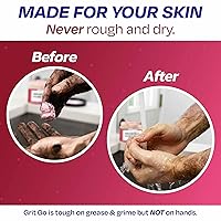 Vista 6 de Jabón de manos industrial – Limpiador de manos arenoso resistente para mecánicos, trabajadores de la construcción y más – Elimina grasa, aceite