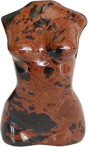 Vista 51 de Figura de cristal curativo de ágata india, escultura de figura femenina, 2 pulgadas, tallado, piedra de palmera, decoración de oficina Ágata