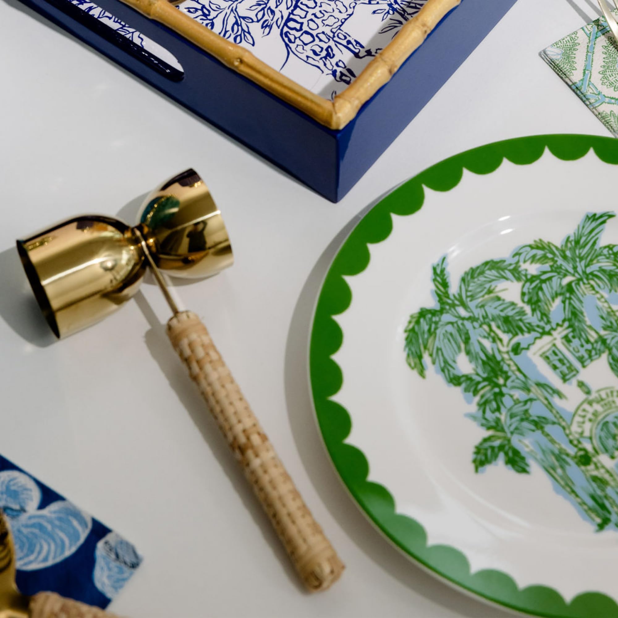 Amazon.com: Lilly Pulitzer 3 Piece Gold Cocktail Tool Set