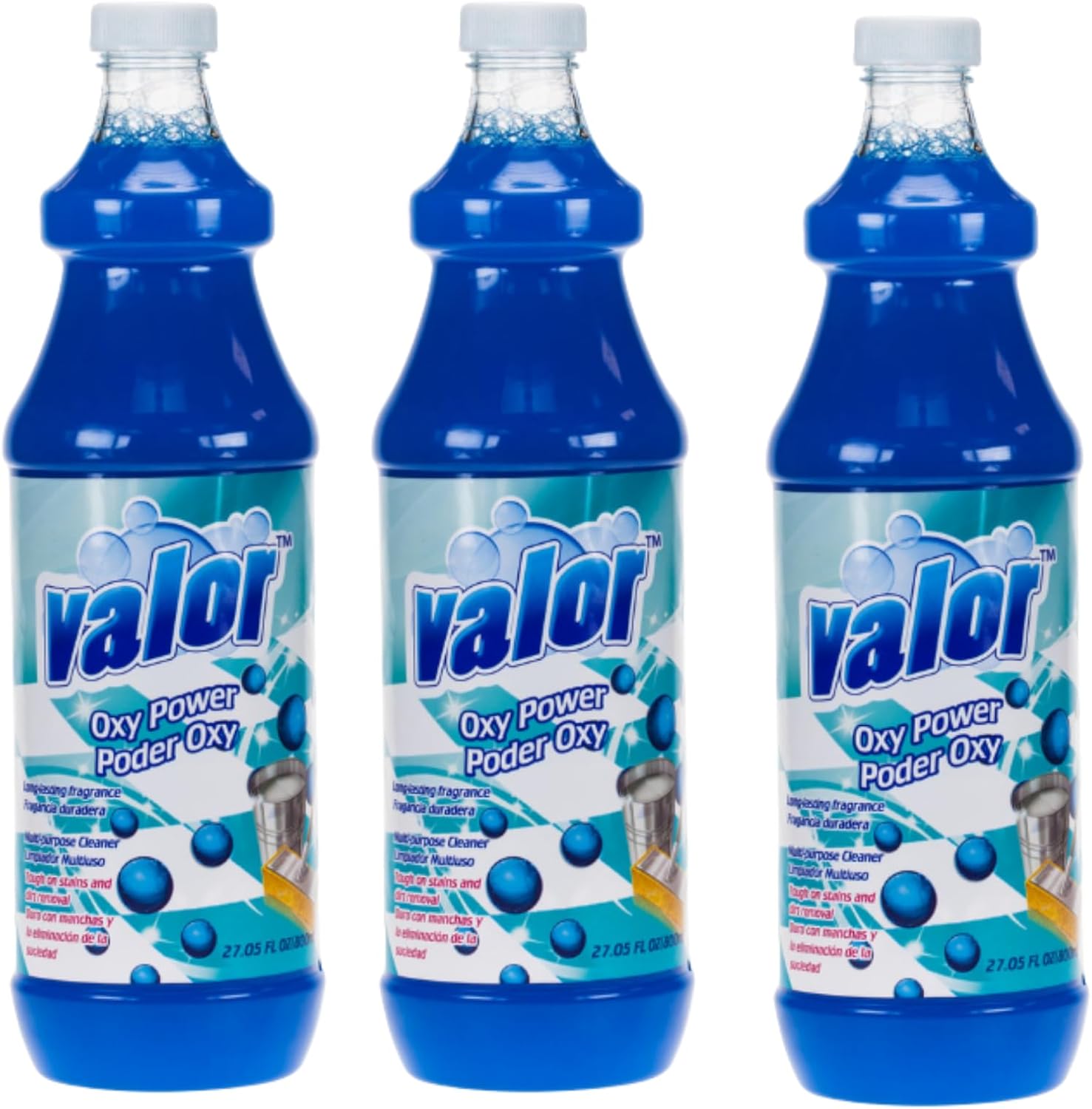 Valor Multi-Purpose Cleaner, 28 fl oz – Powerful Multi-Surface Cleaning, Streak-Free Shine, Biodegradable Formula, Made in USA (28 Fl Oz (Pack of 12), Lavender)